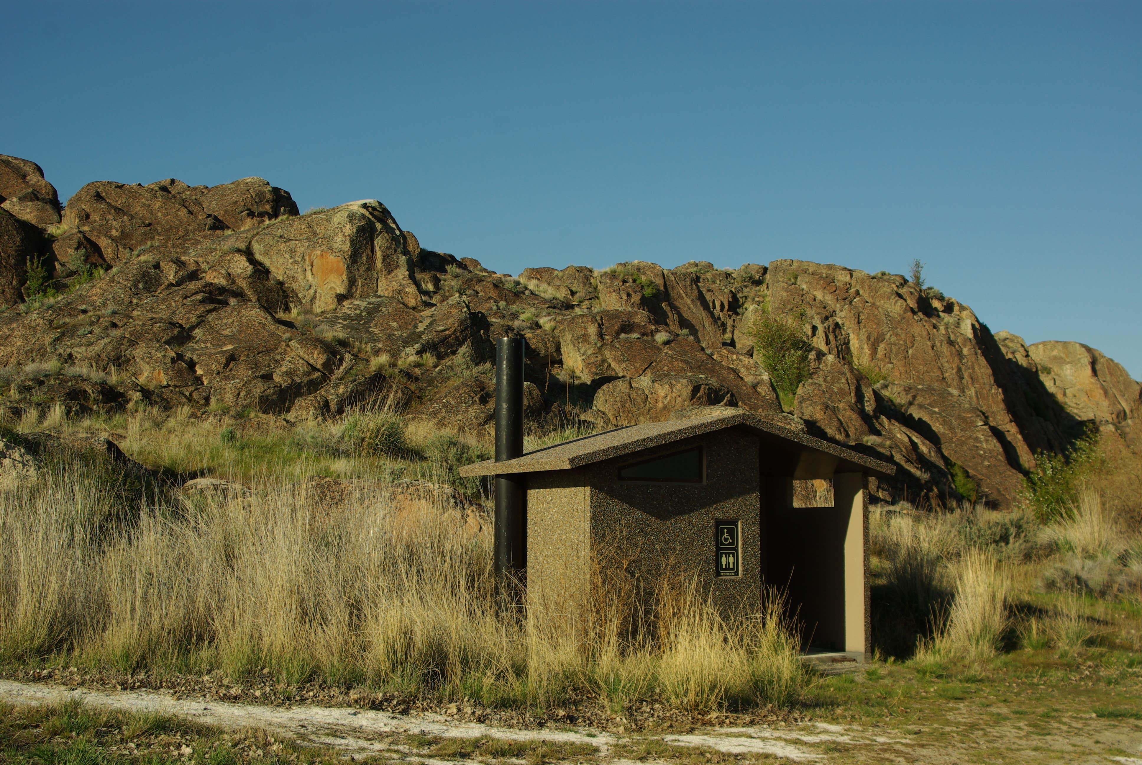 Camper-submitted photo at Jones Bay Campground — Steamboat Rock State Park near Coulee Dam, WA