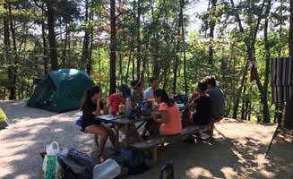 Asher K.'s photo of tent camping at Holt Lake near Midfield, AL