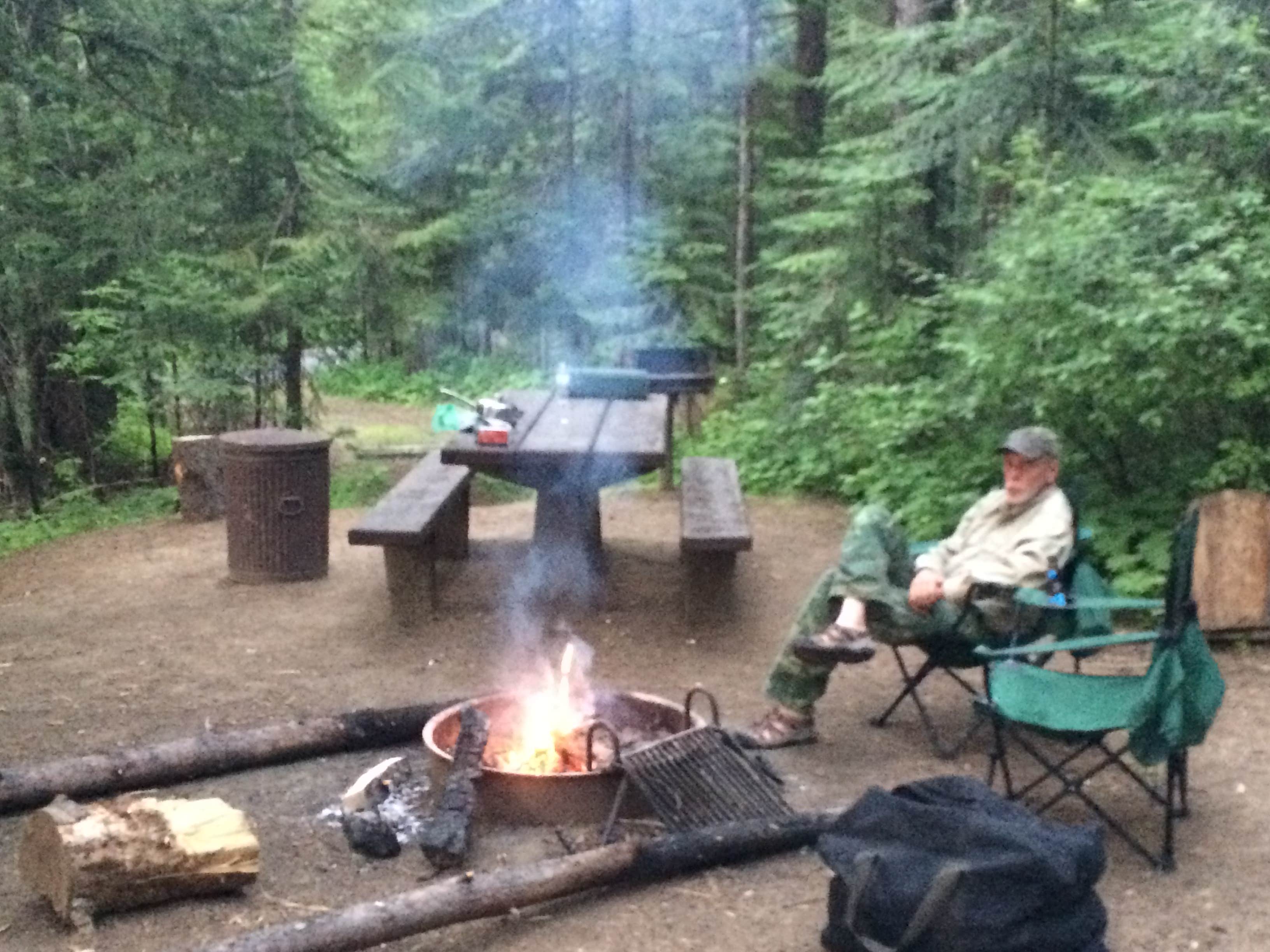 Gretchen B.'s photo at Emerald Creek Campground near Clarkia, ID