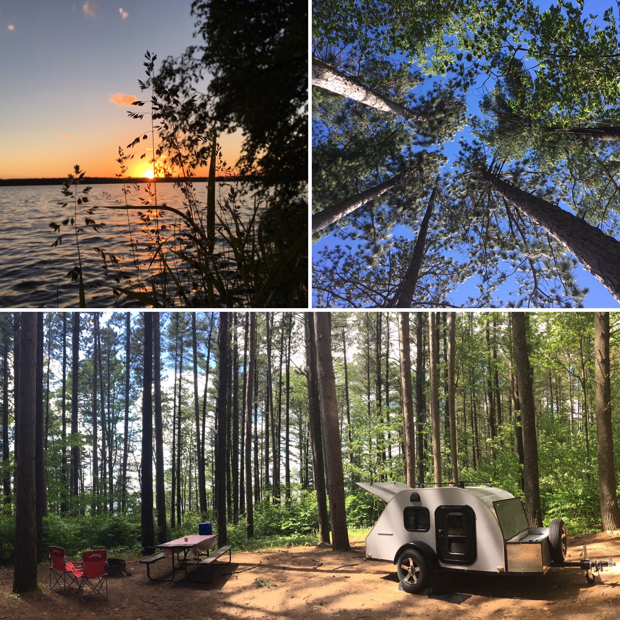 Camper submitted image from North Trout Lake Campground — Northern Highland State Forest - 2