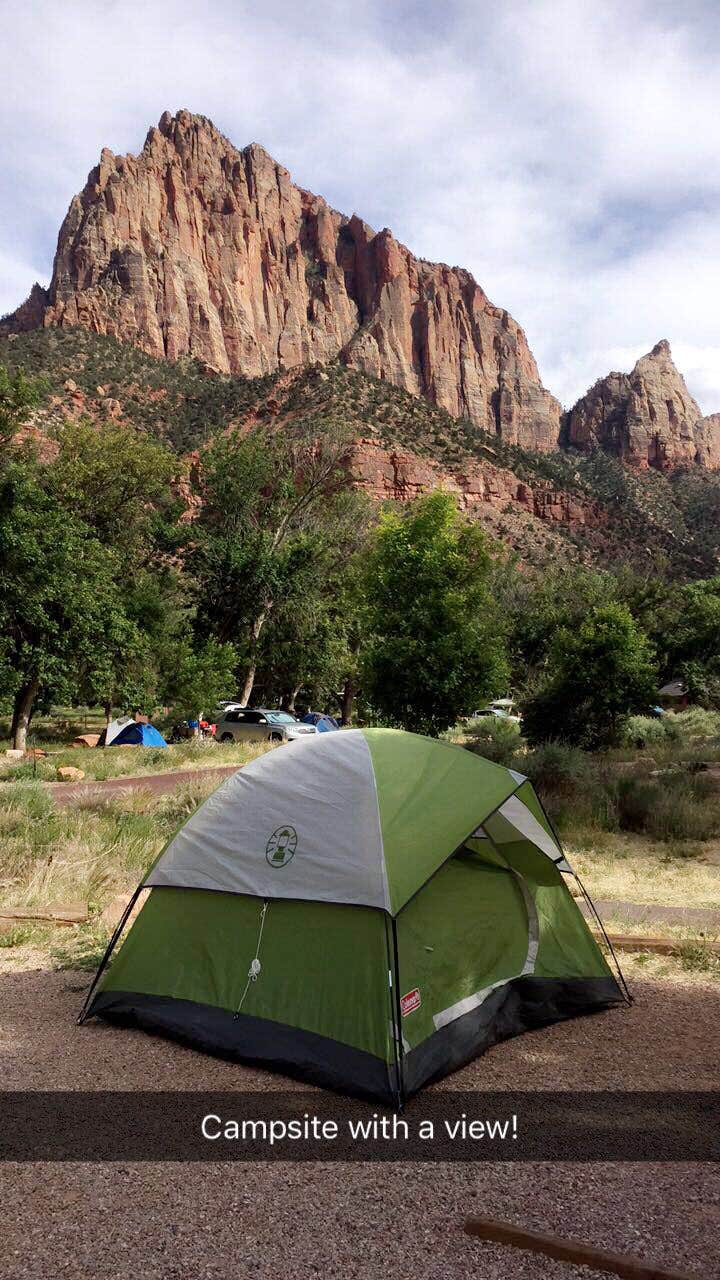 Laura J.'s photo at Watchman Campground — Zion National Park near Springdale, UT