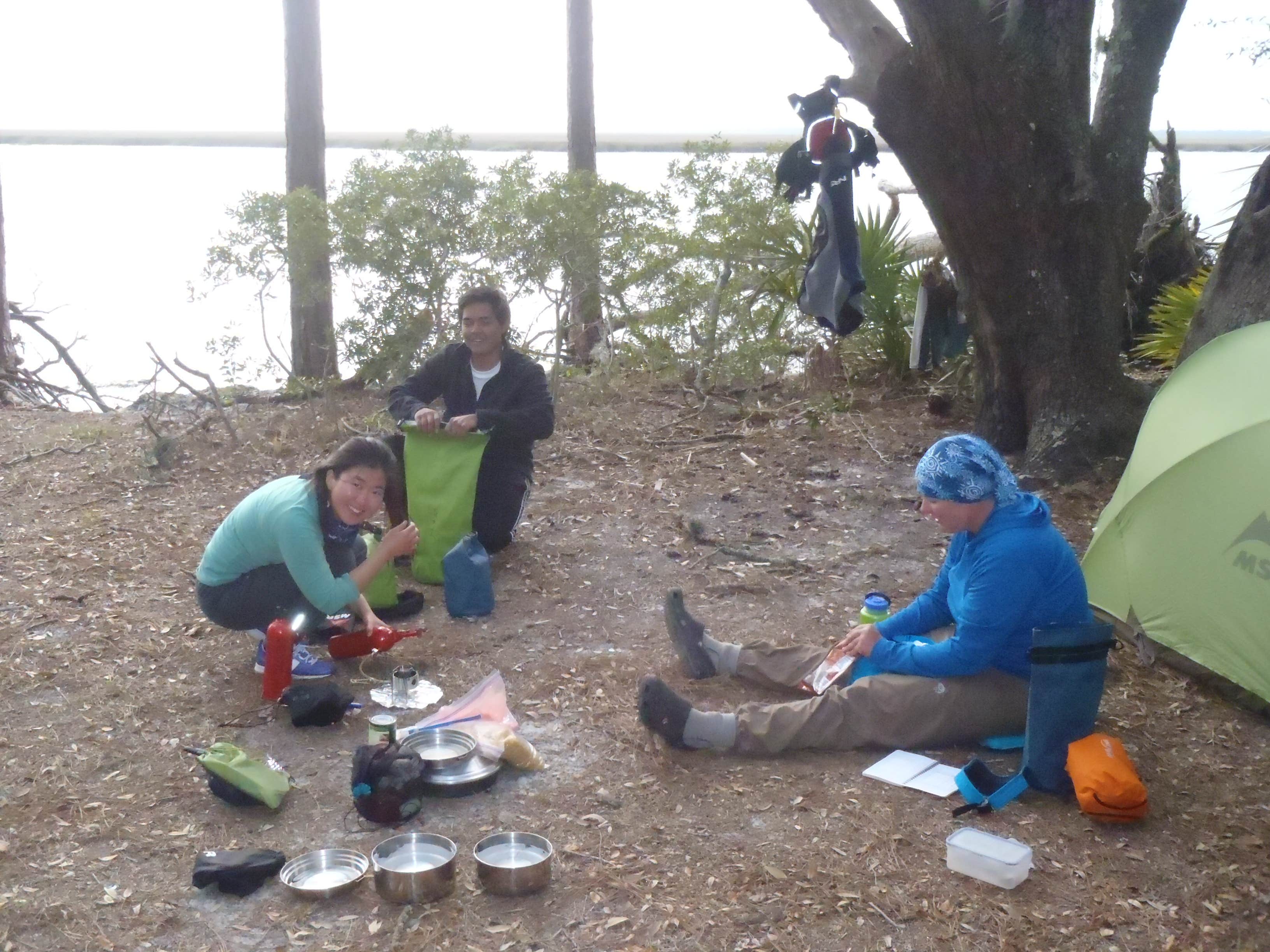 Sarah C.'s photo at Brickhill Bluff Wilderness Campsite — Cumberland Island National Seashore near St. Simons Island, GA