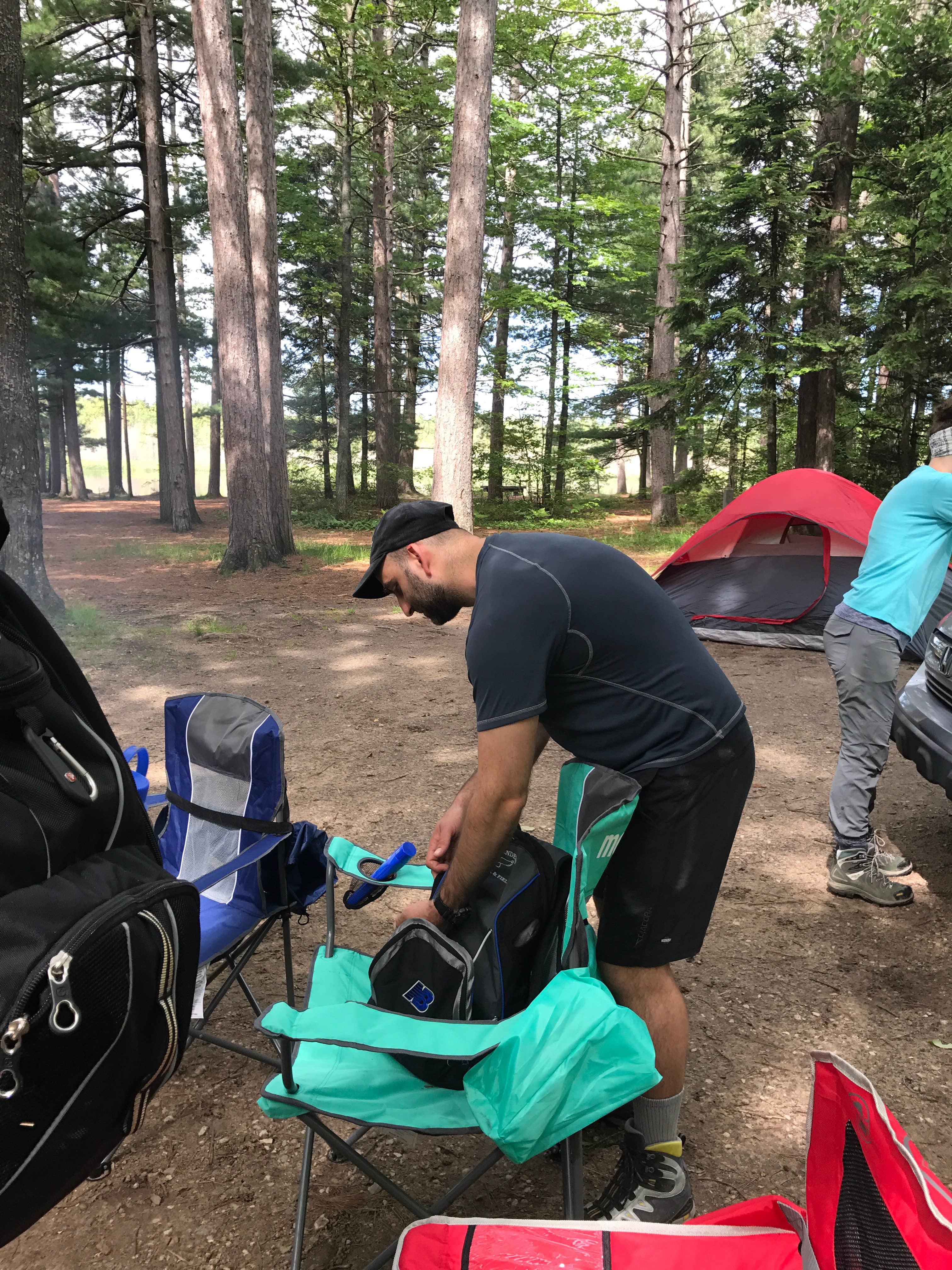 Kristina N.'s photo at Rivermouth Modern Campground — Tahquamenon Falls State Park near Paradise, MI