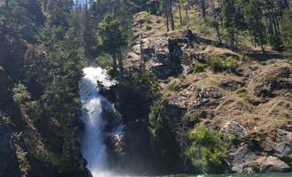 Camping near Lakeview Campground — Lake Chelan National Recreation Area: Domke Falls Campground, Stehekin, Washington