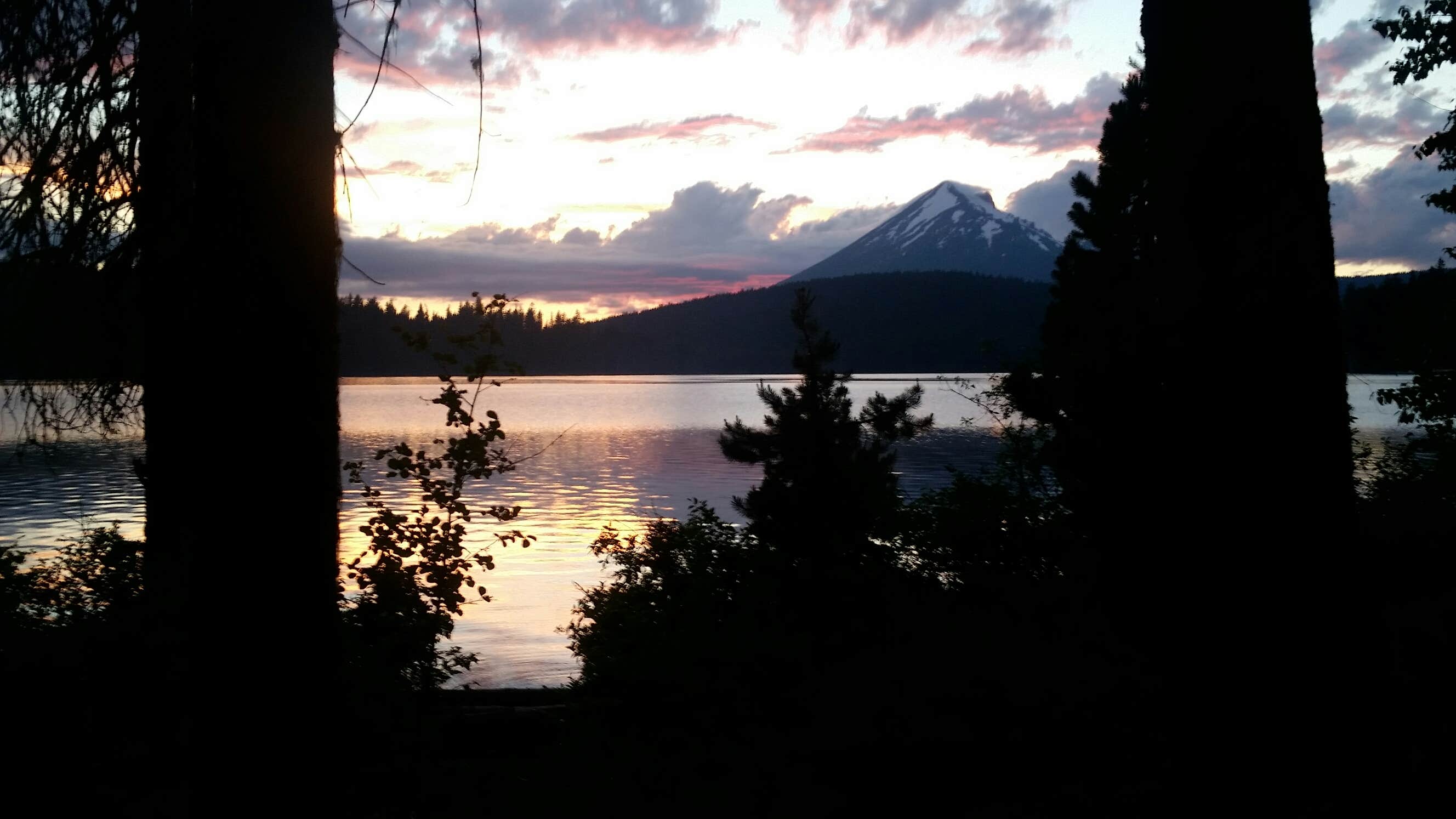 Camper-submitted photo at Sunset Campground at Lake of the Woods near Dorris, CA