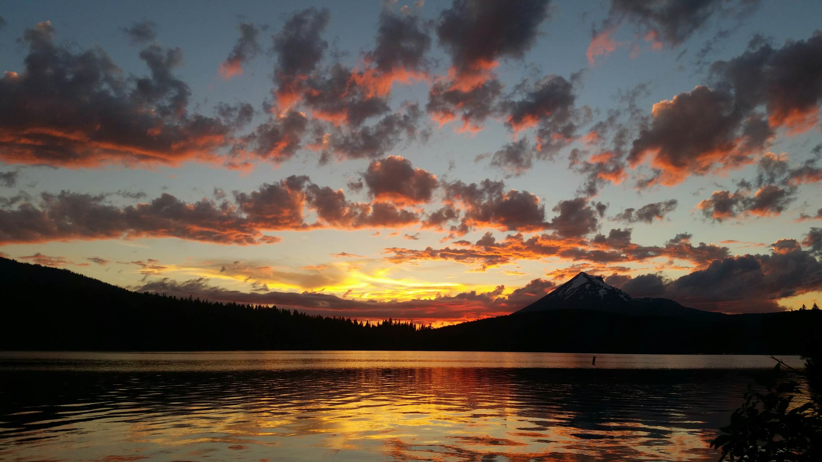 Camper-submitted photo at Sunset Campground at Lake of the Woods near Dorris, CA