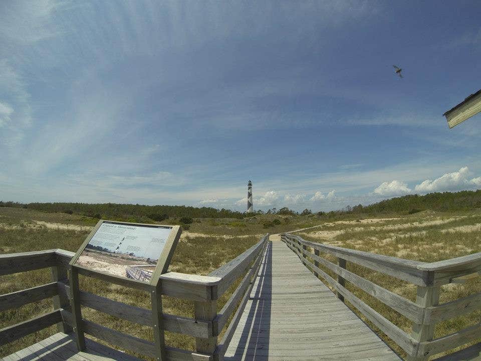 Camper submitted image from Great Island Cabin Camp — Cape Lookout National Seashore - 2