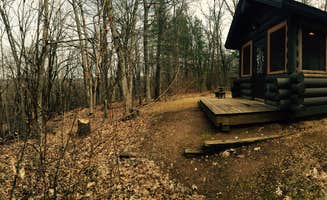 Amber B.'s photo of a cabin at Wild River State Park Campground near Cambridge, MN