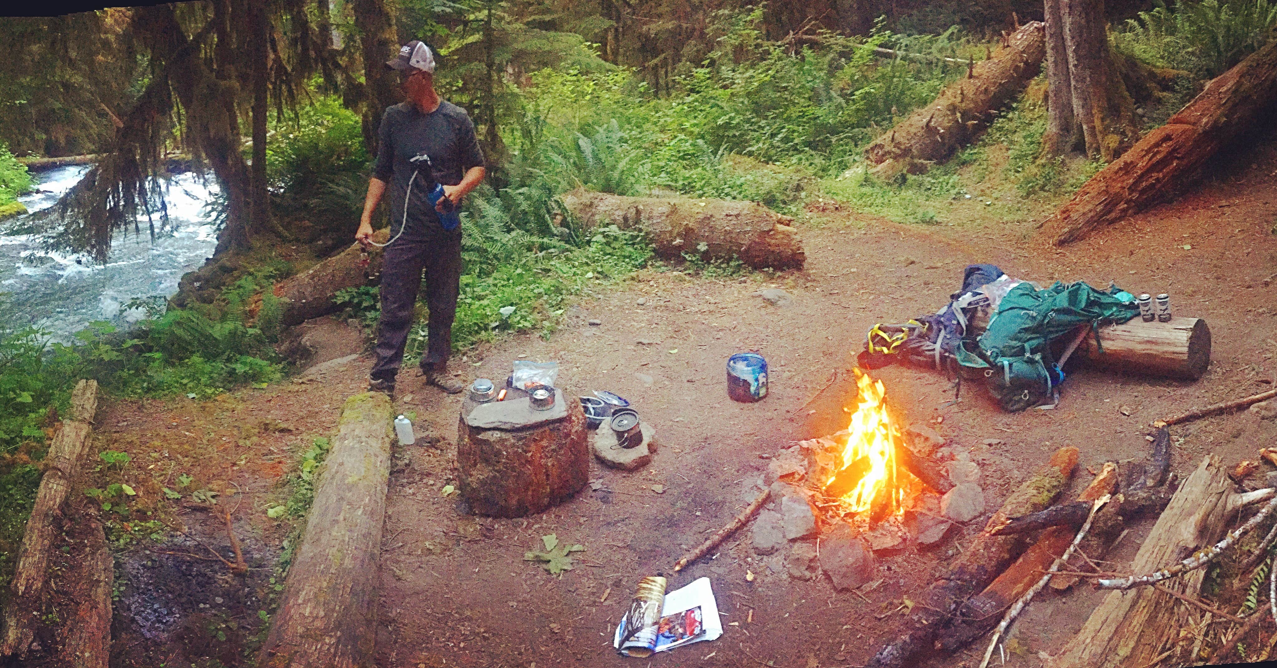 Camper-submitted photo at Lillian — Olympic National Park near Sequim, WA