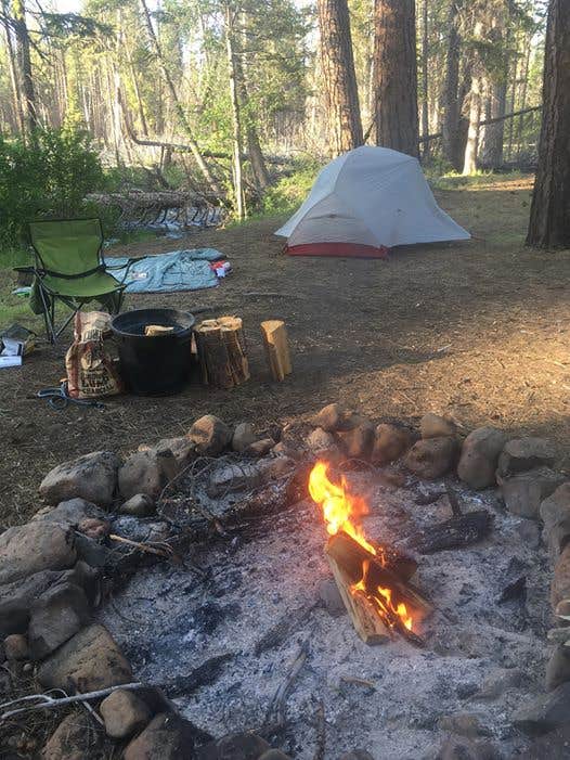 Erin P.'s photo at Lower Canyon Creek Campground near Camp Sherman, OR