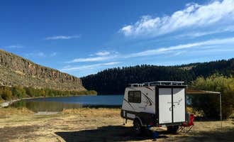 Camping near Bill Frome County Park: Elk Lake Dispersed Camping & Picnic Area, Island Park, Montana