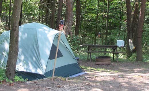 Camper submitted image from Hocking Hills State Park Campground - 3