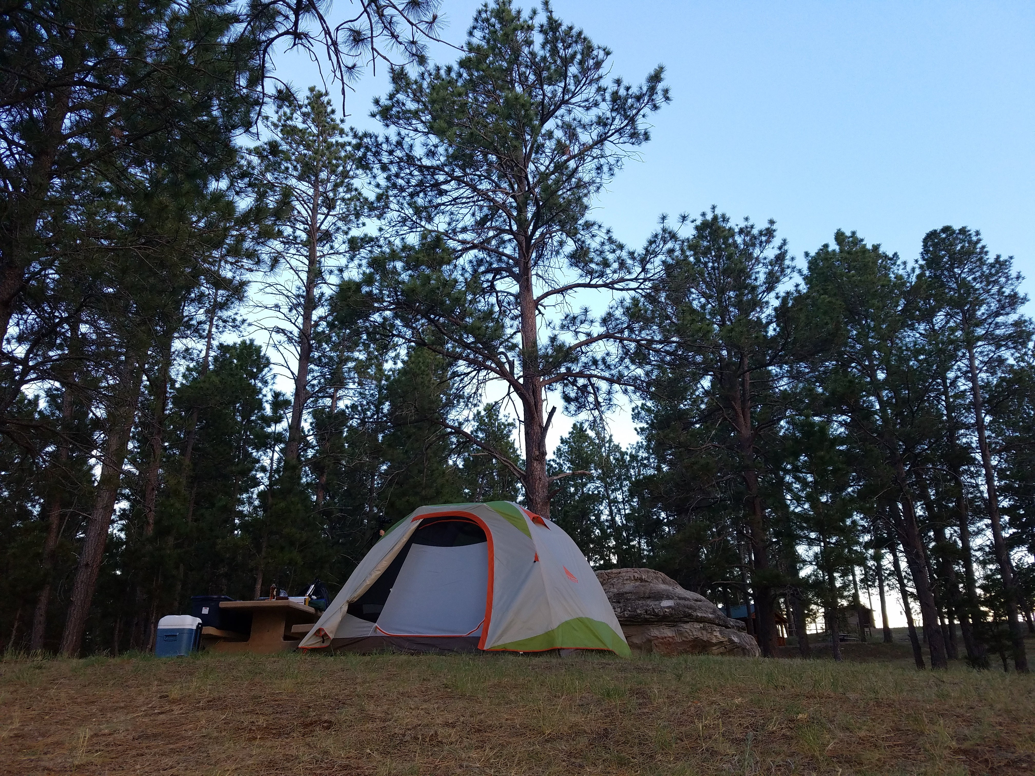 Camper submitted image from Arch Rock Campground — Keyhole State Park - 1