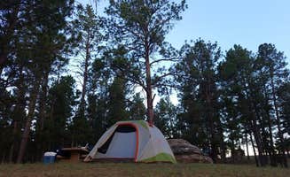 Chloe M.'s photo at Arch Rock Campground — Keyhole State Park near Devils Tower National Monument