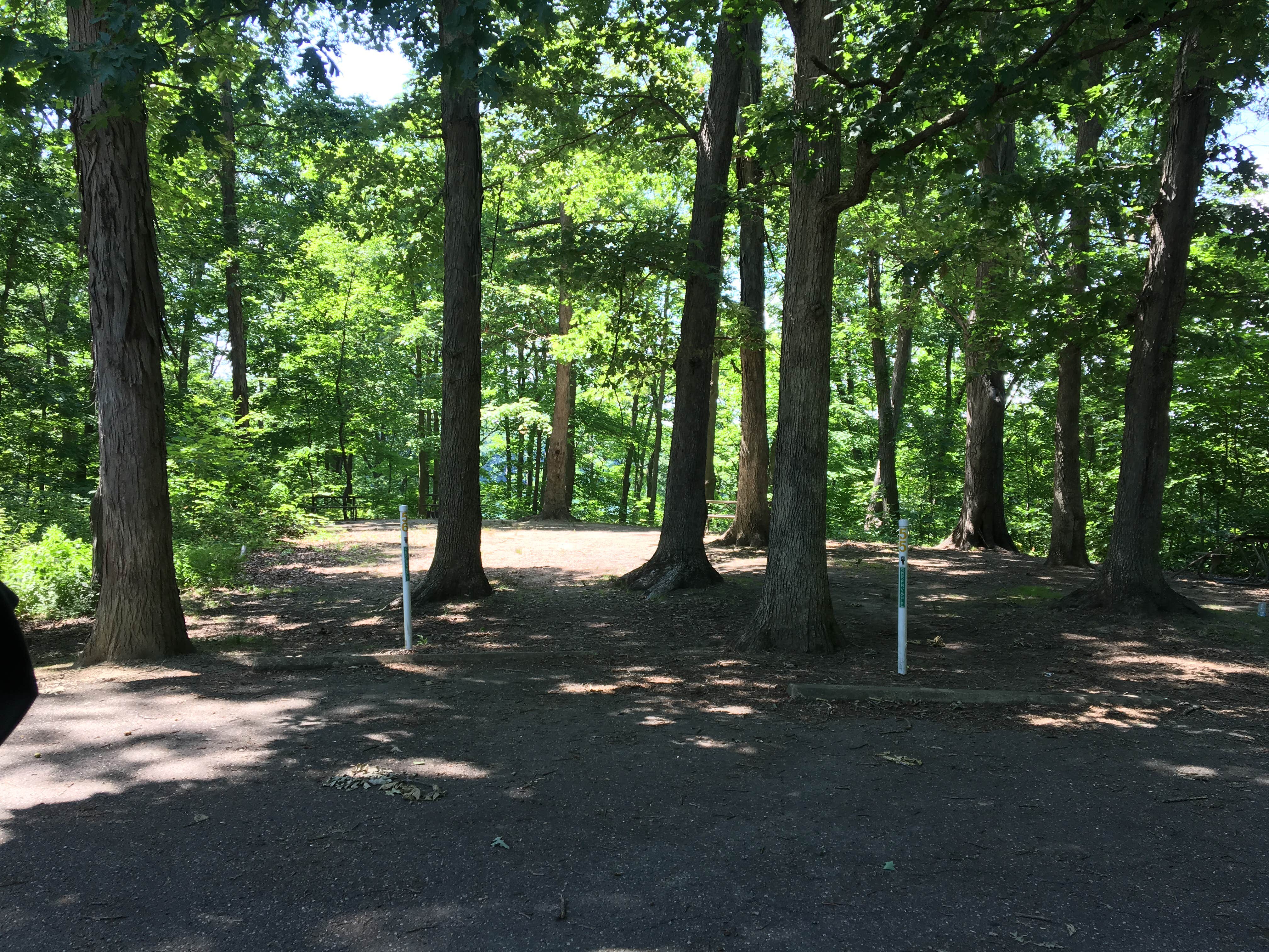 Wolf Run State Park Ohio Campground Map