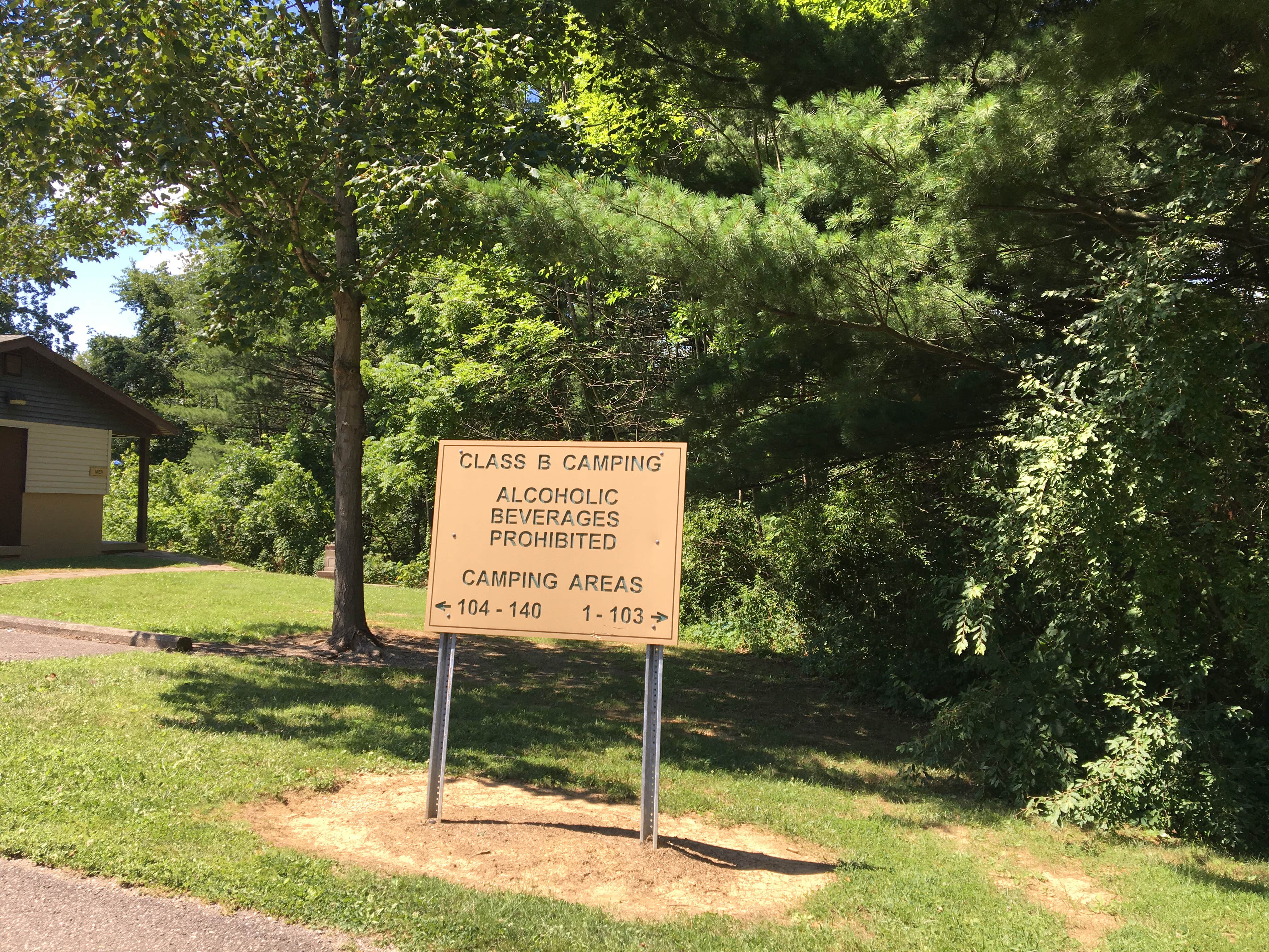 Camper-submitted photo at Wolf Run State Park Campground near Clifton, OH