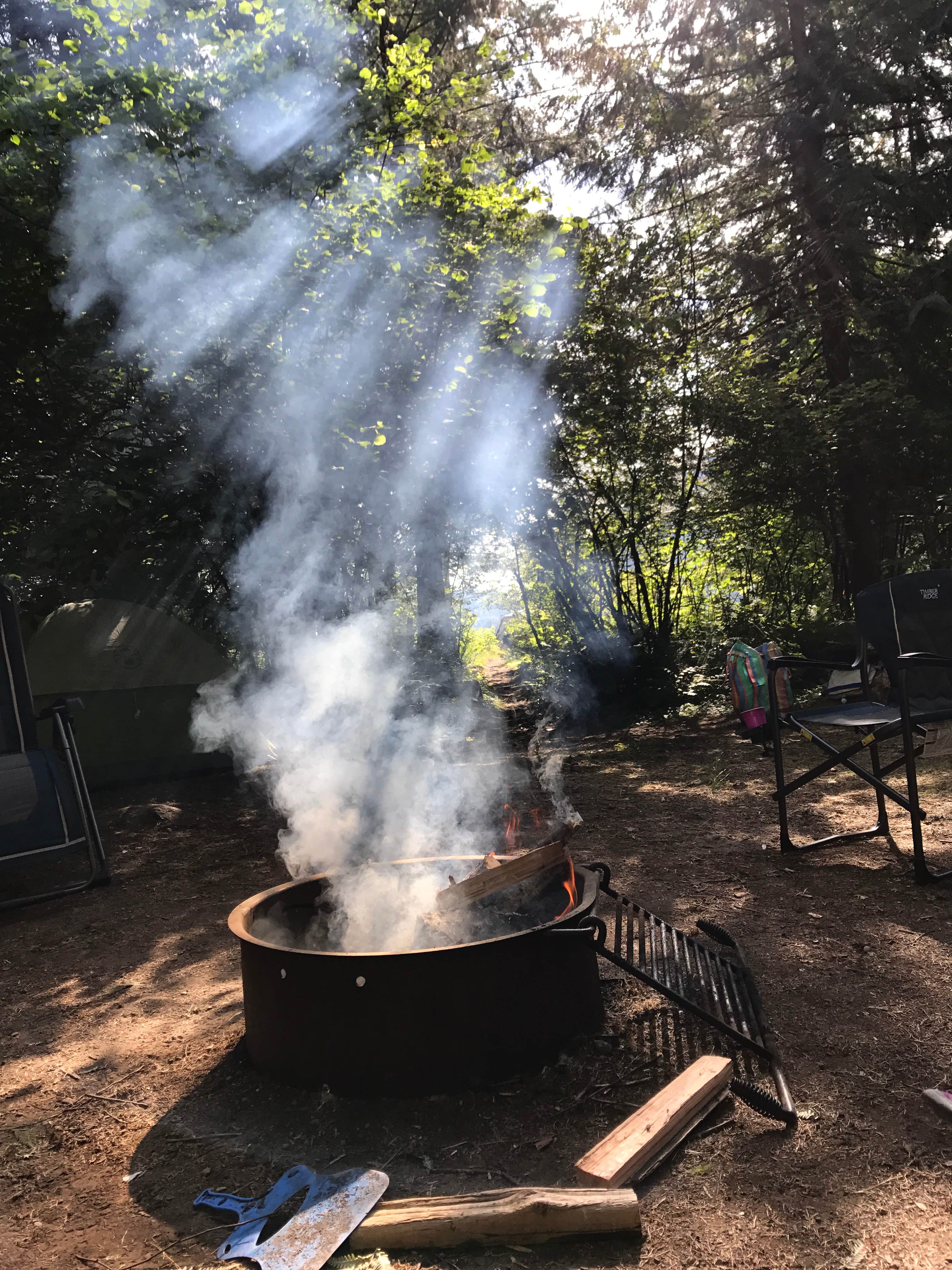 Camper submitted image from Cougar Park & Campground - Tent Only - 2