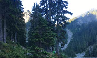 Camping near Summit Creek: Surprise Lakes Indian, Gifford Pinchot National Forest, Washington