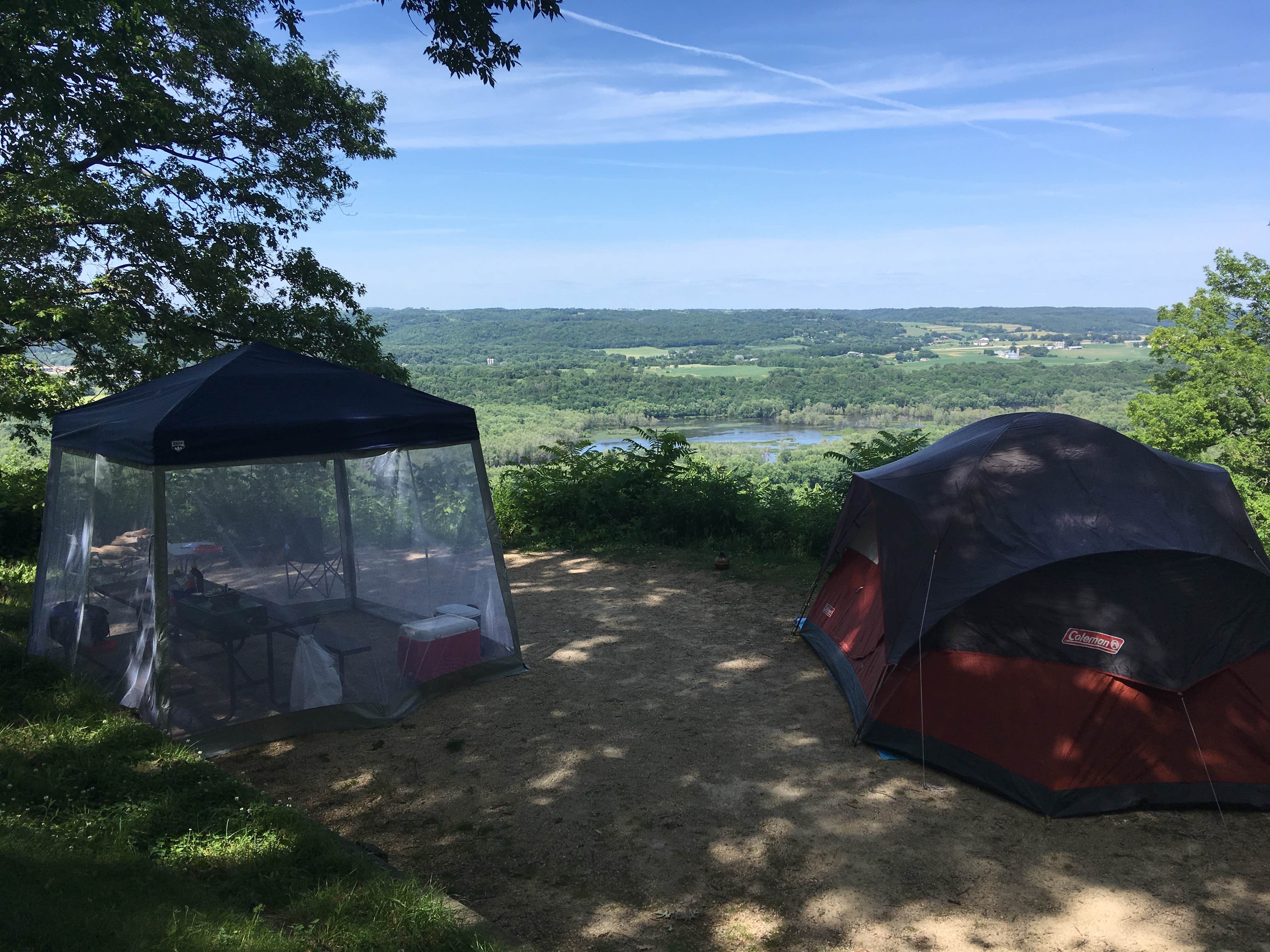 Camper submitted image from Wyalusing State Park Campground - 1