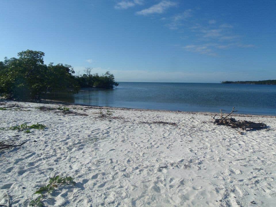 Camper-submitted photo at Tiger Key Beach Campground — Everglades National Park near Goodland, FL