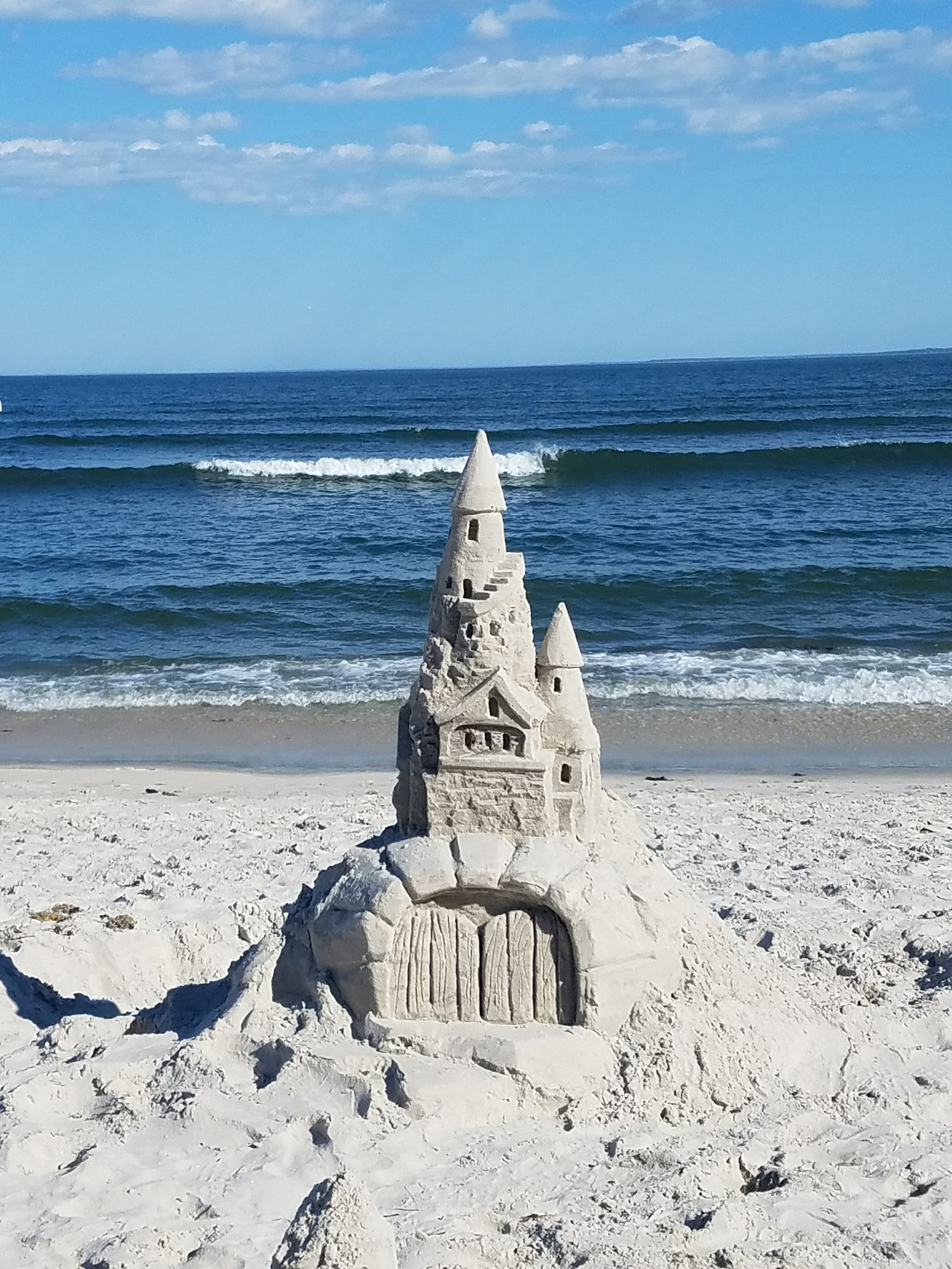 cool sandcastle (not ours)