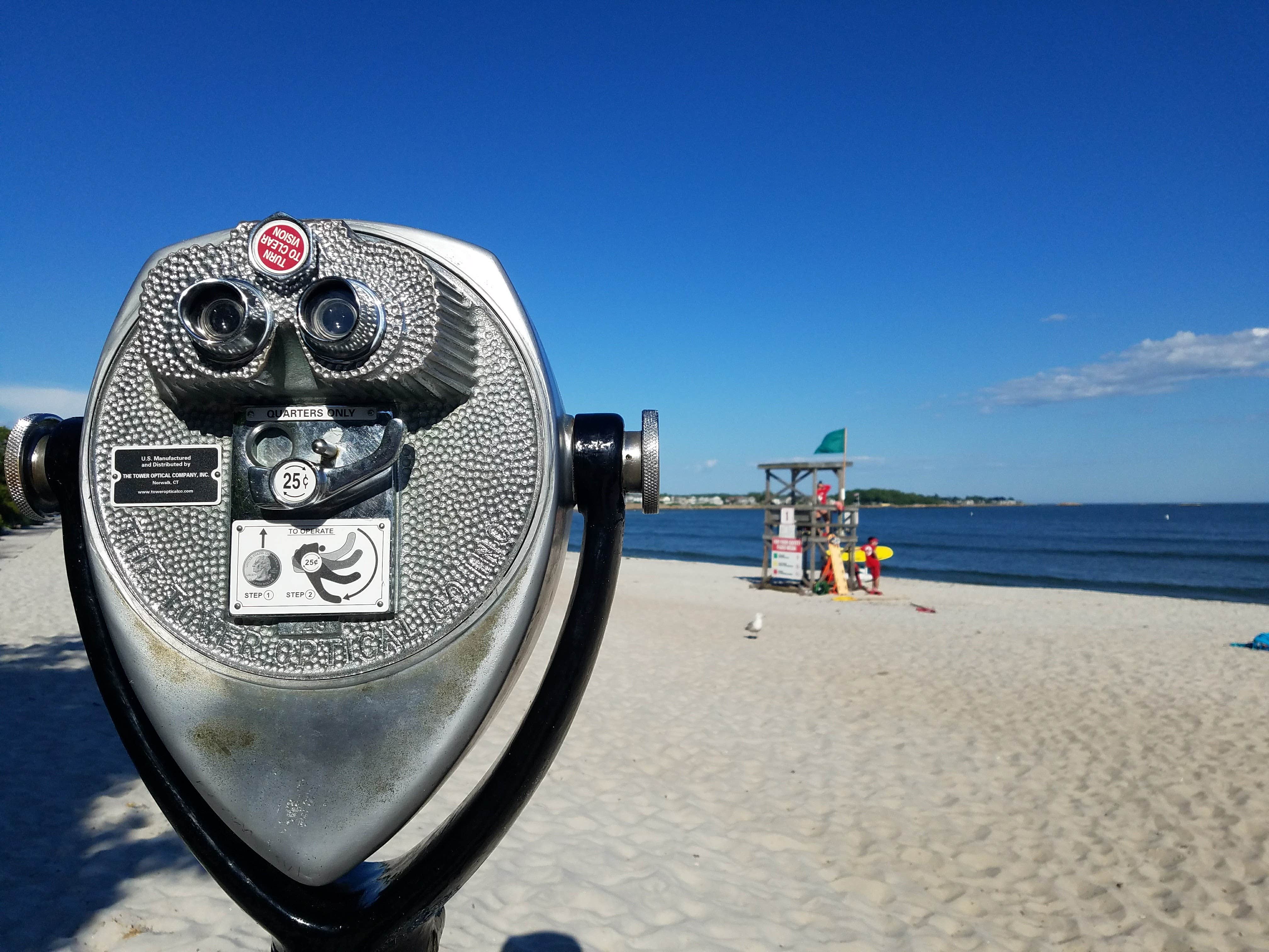 in case i want to view the lifeguard up close. LOL