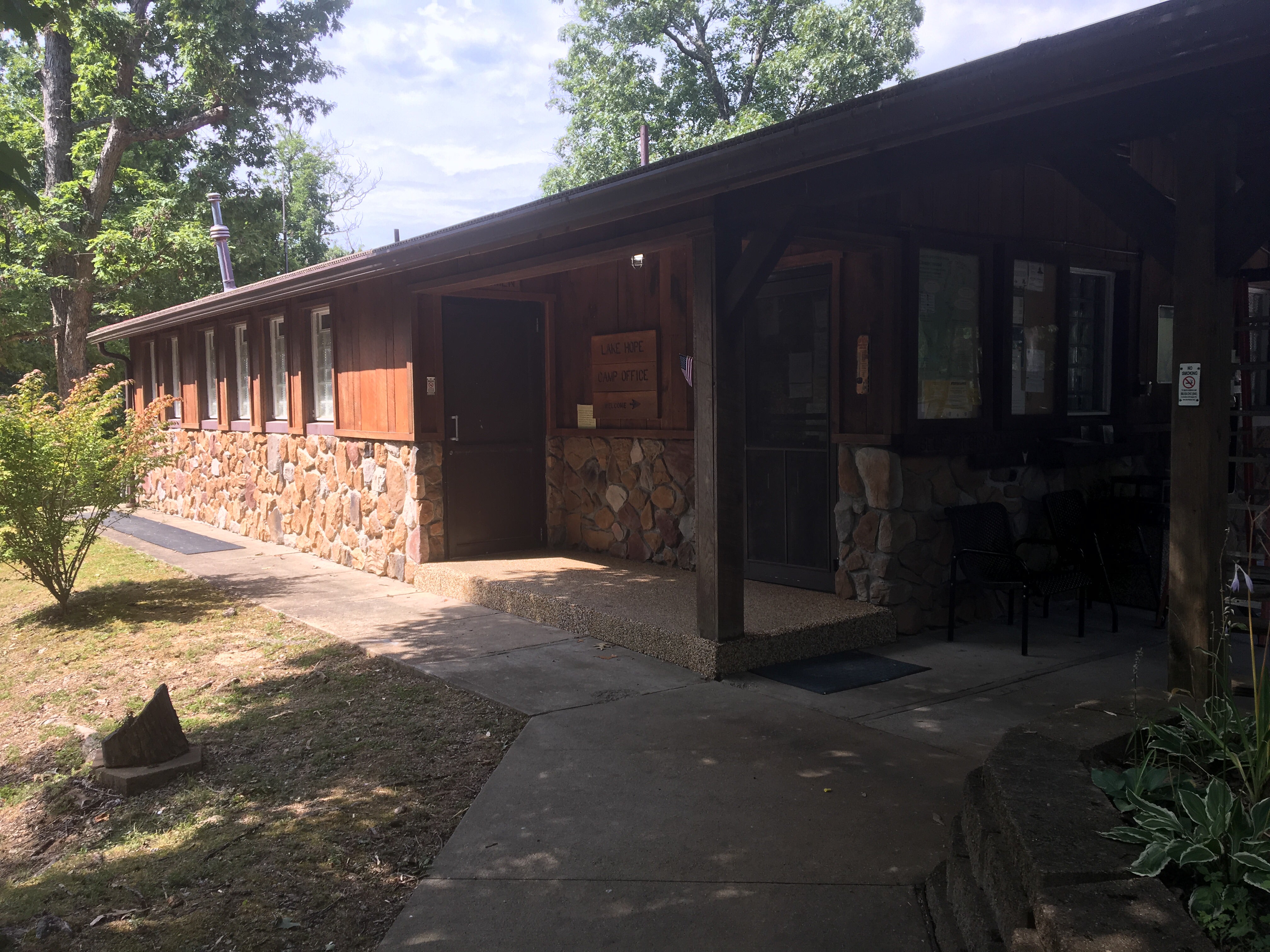 Camper submitted image from Lake Hope State Park Campground - 1