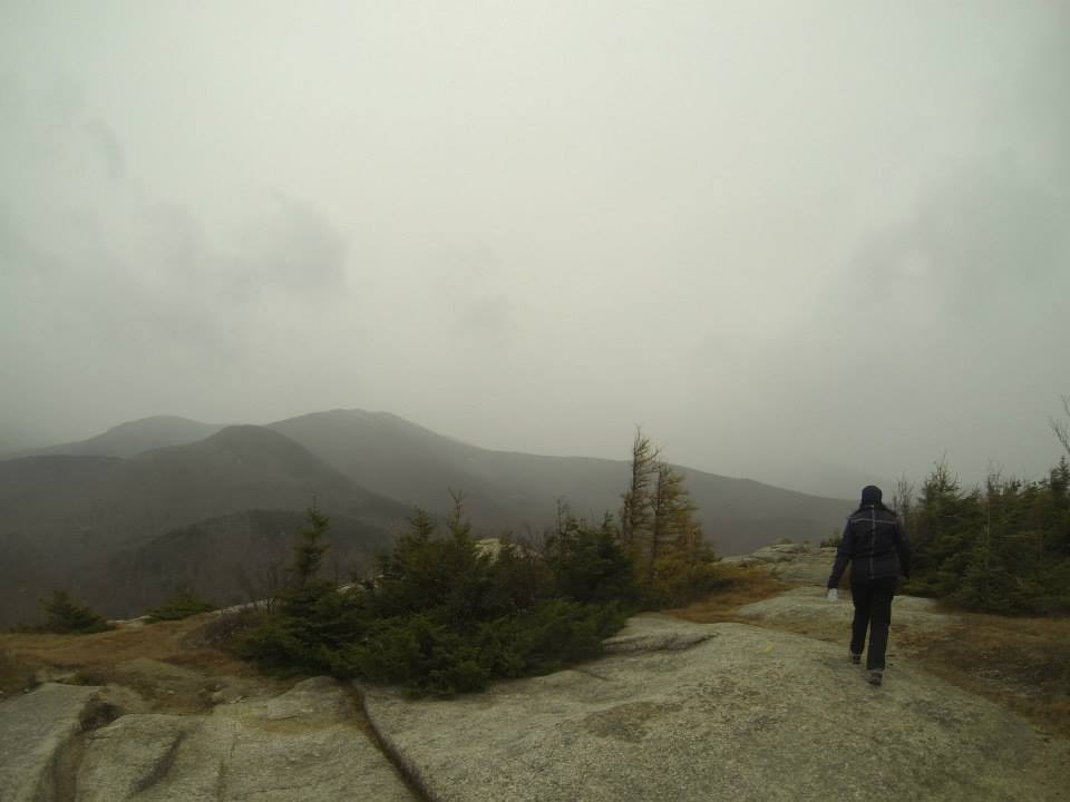 View on a cloudy day from Sugarloaf
