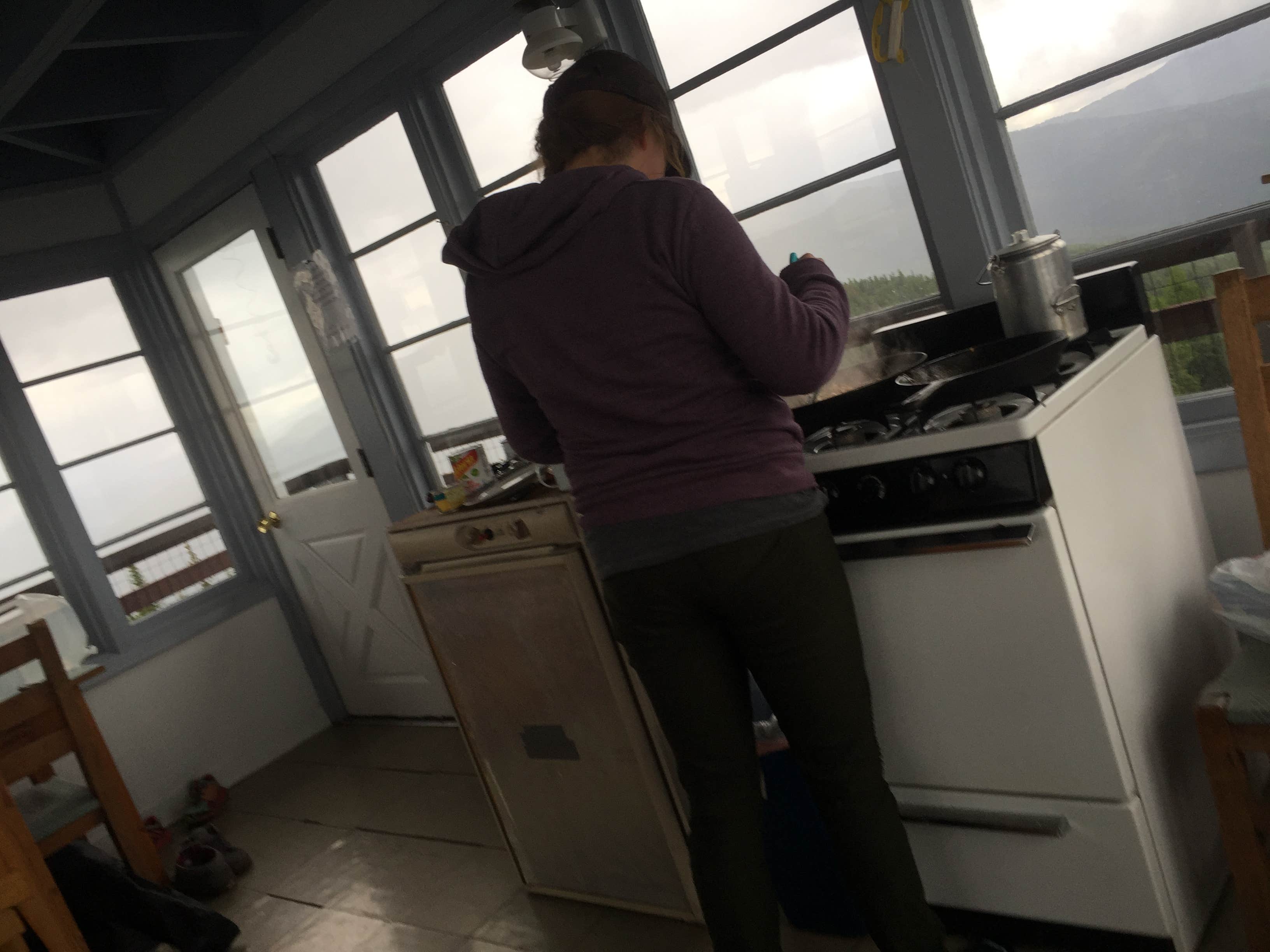 Camper-submitted photo at Yaak Mtn. Lookout Rental near Bonners Ferry, ID