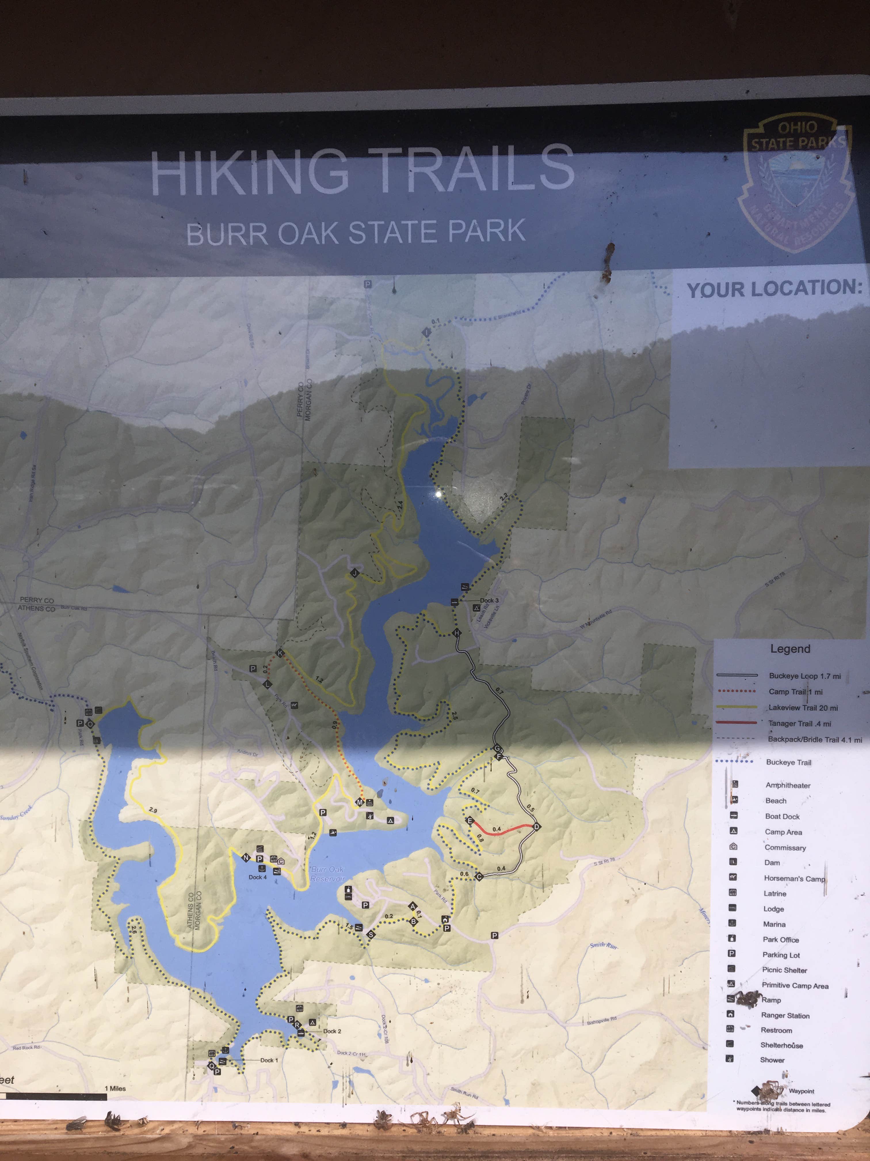 Camper-submitted photo at Burr Oak State Park Campground near Clifton, OH