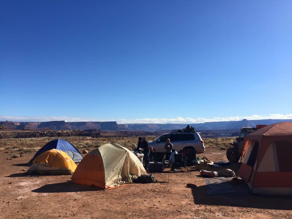 Camper submitted image from Airport B Backcountry Campsite — Canyonlands National Park - 3