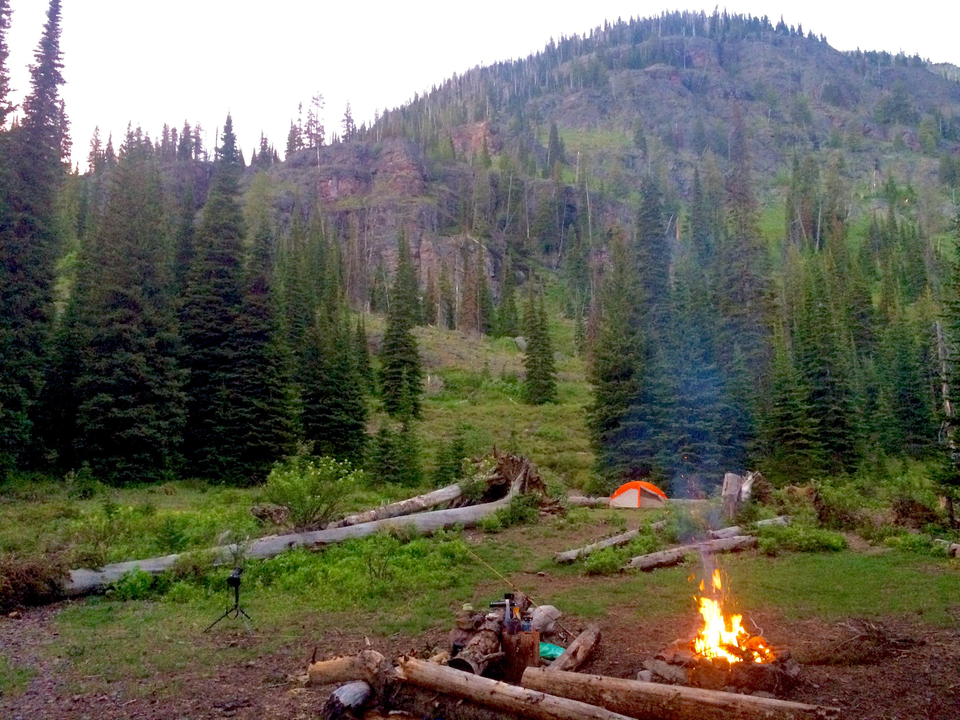 Camper-submitted photo at Upper Holland Lake Campsites near Condon, MT