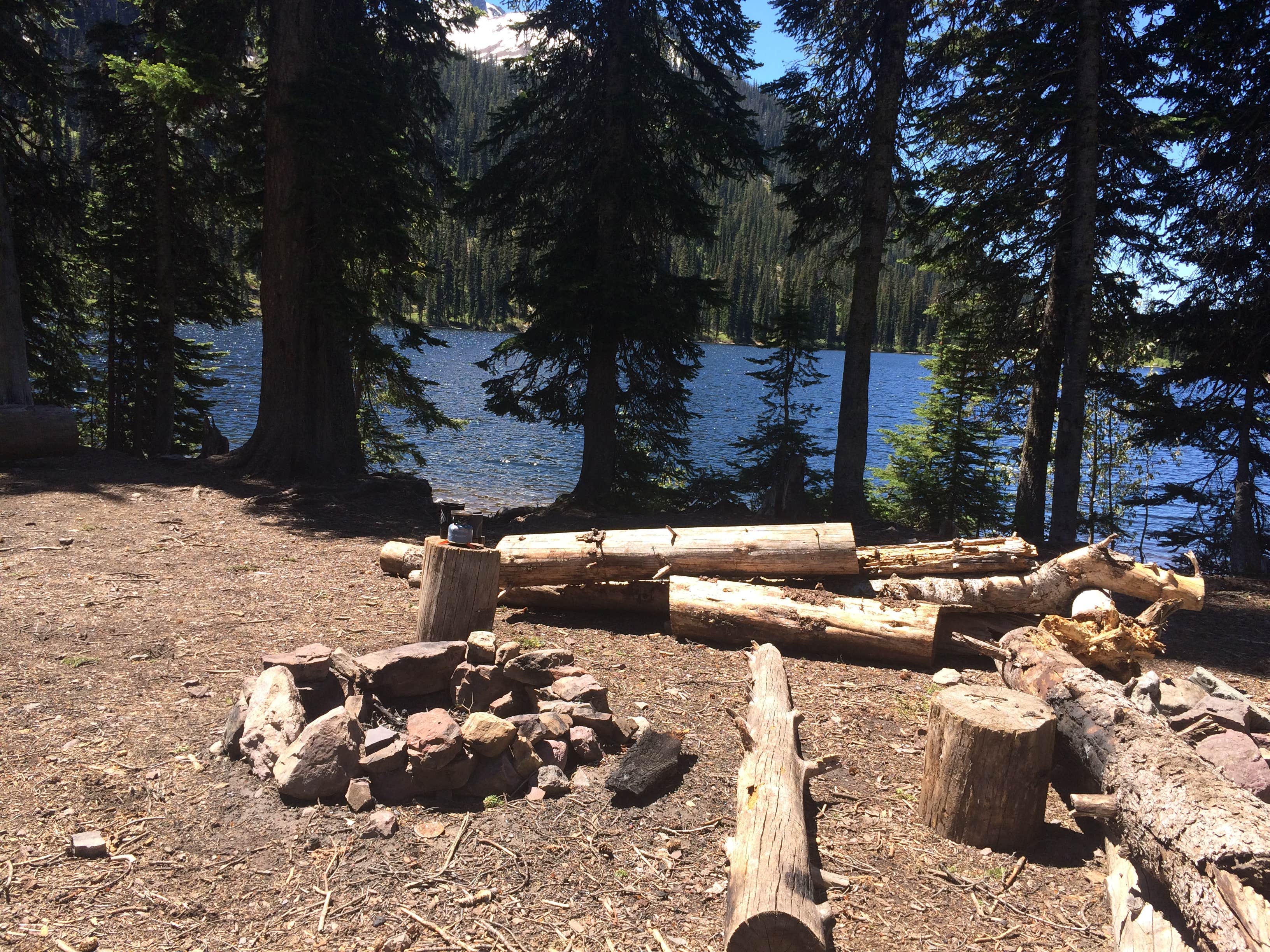 Camper-submitted photo at Upper Holland Lake Campsites near Condon, MT