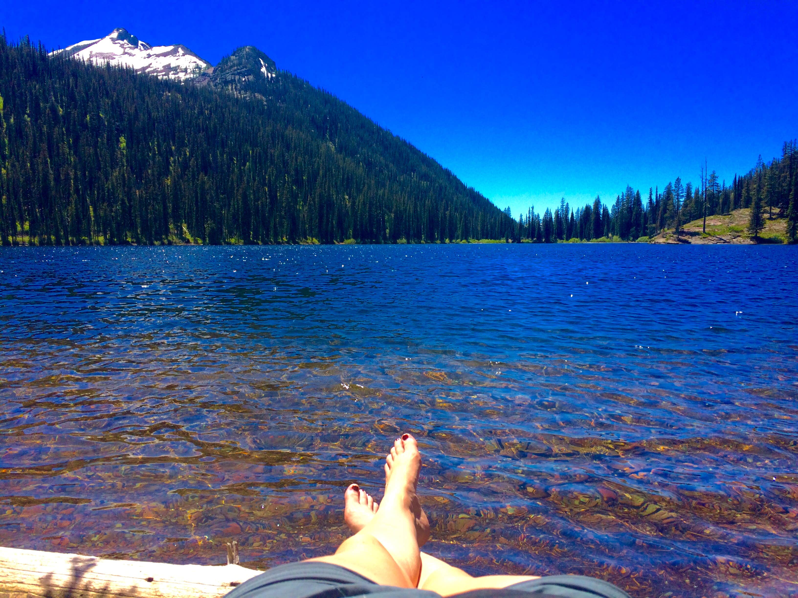 Camper-submitted photo at Upper Holland Lake Campsites near Condon, MT