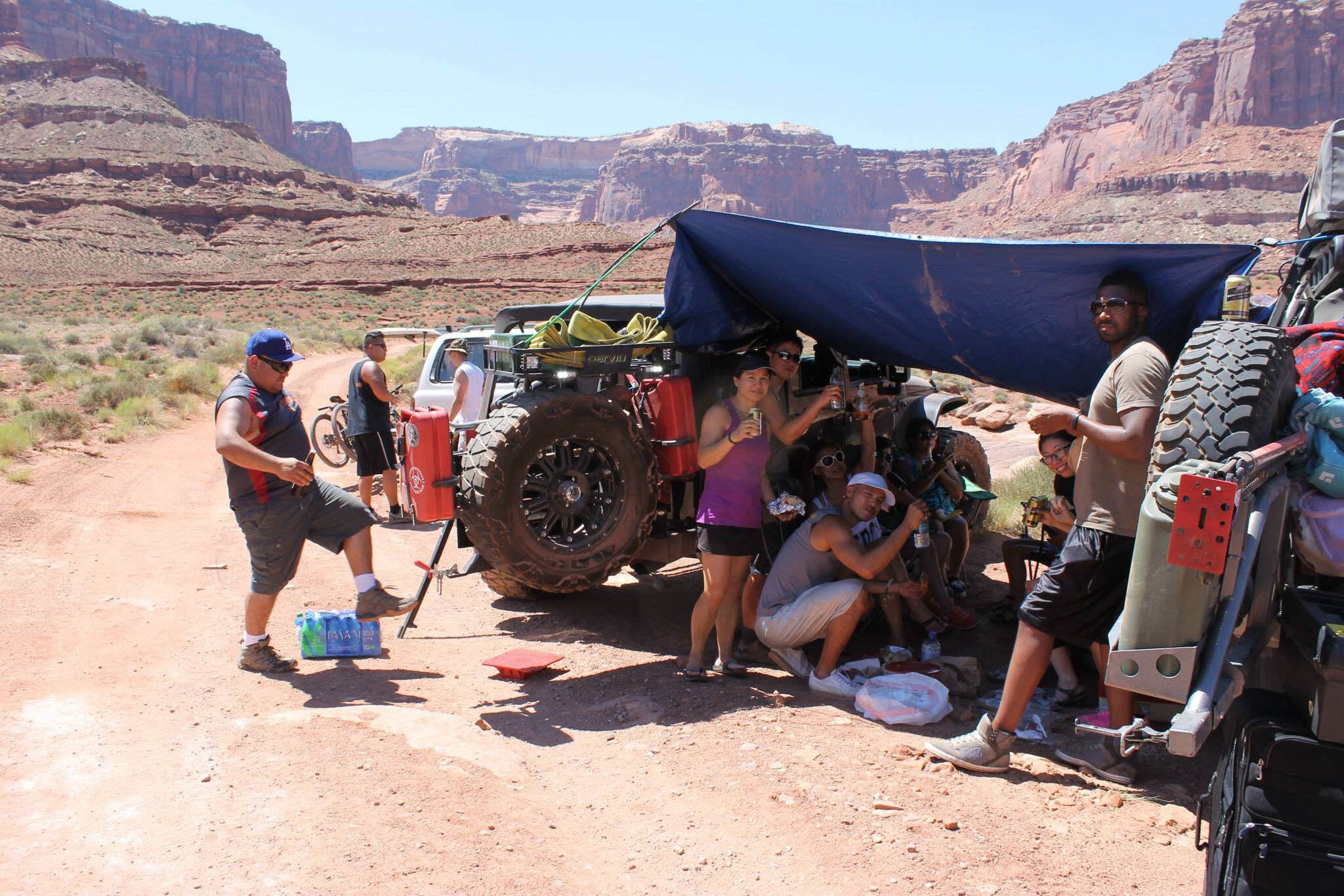 White rim clearance trail reservations