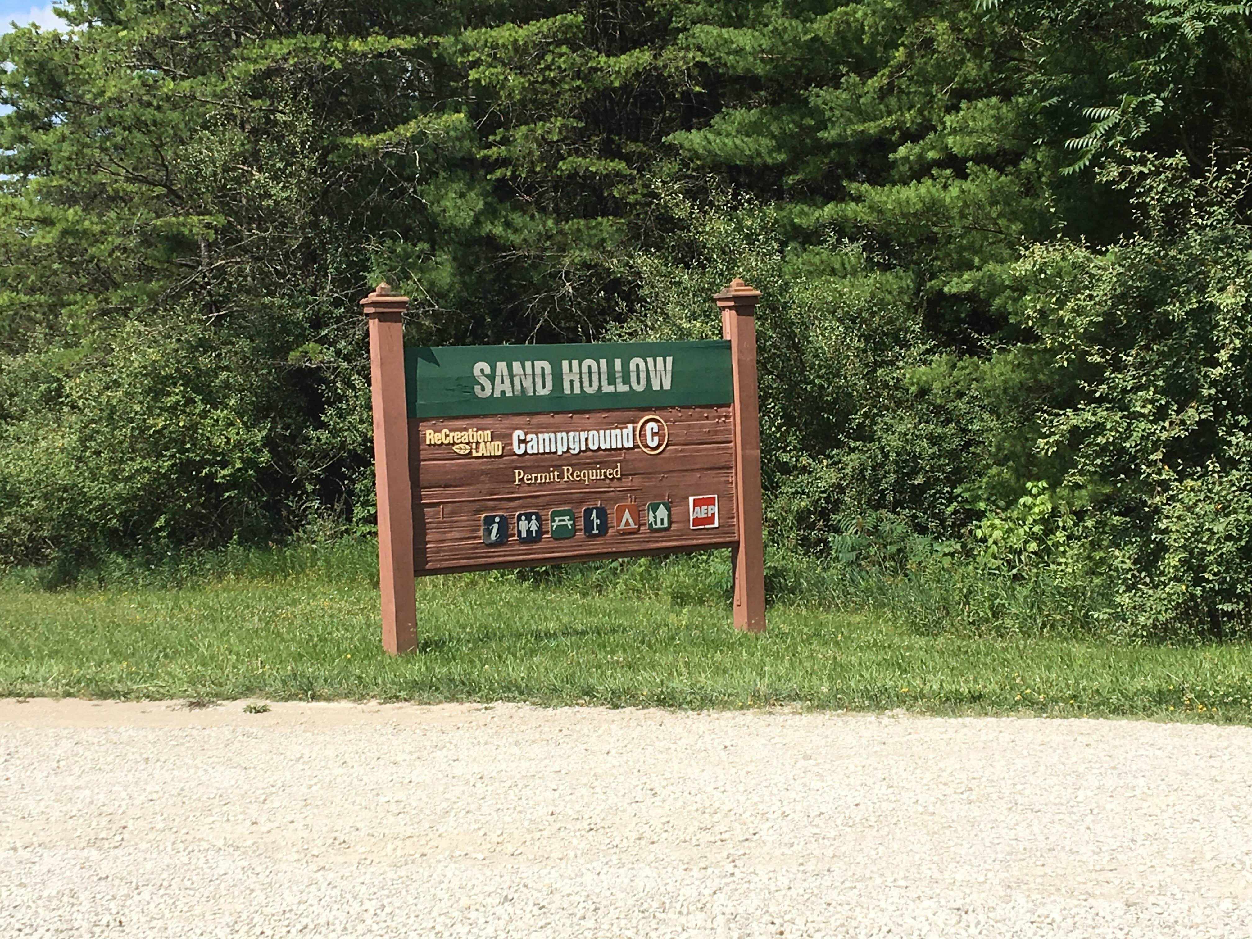 Camper-submitted photo at Sand Hollow (Campground C) — Jesse Owens State Park near Clifton, OH