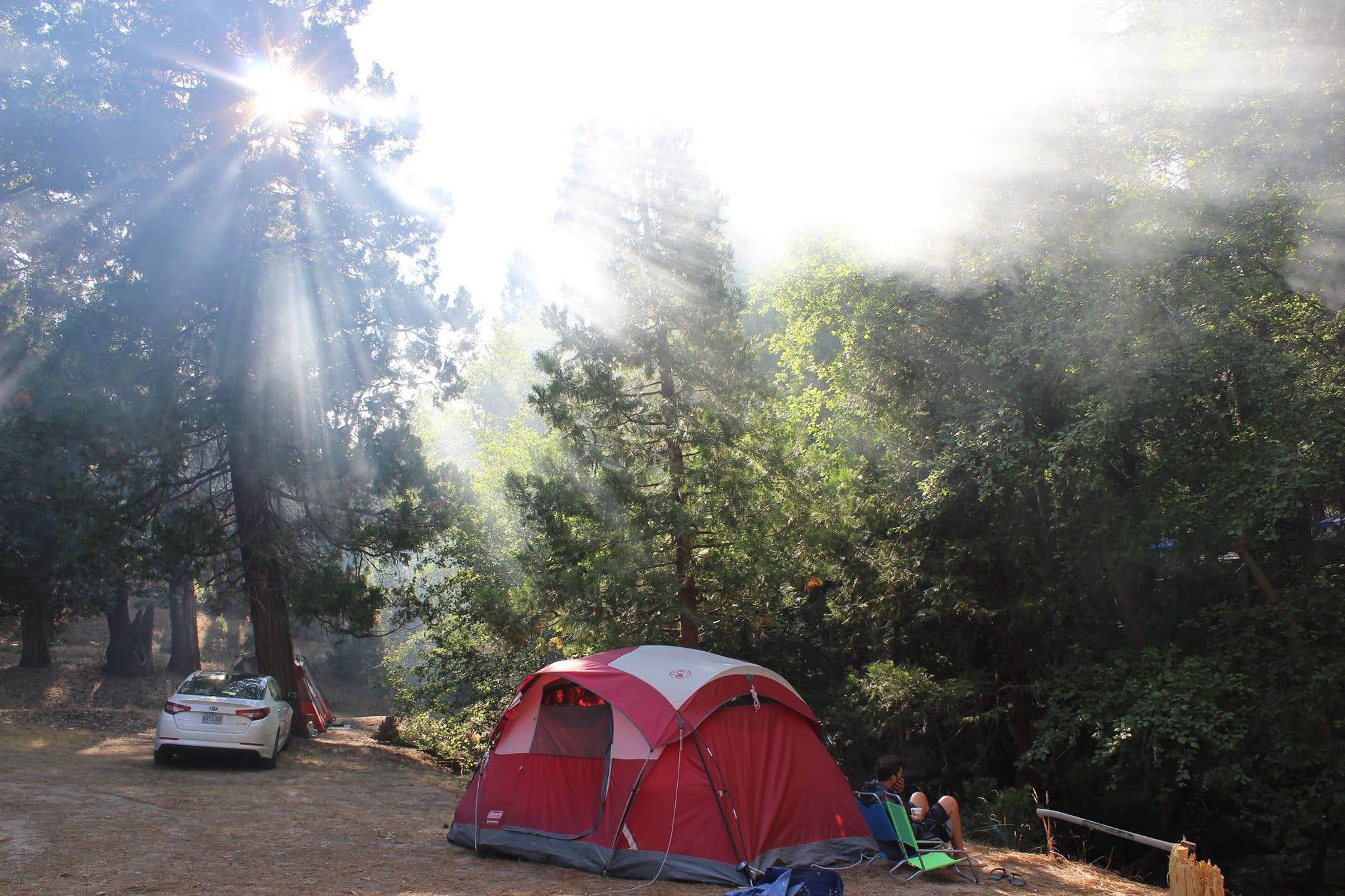 Cody H.'s photo of tent camping at Limestone Campground near Weldon, CA