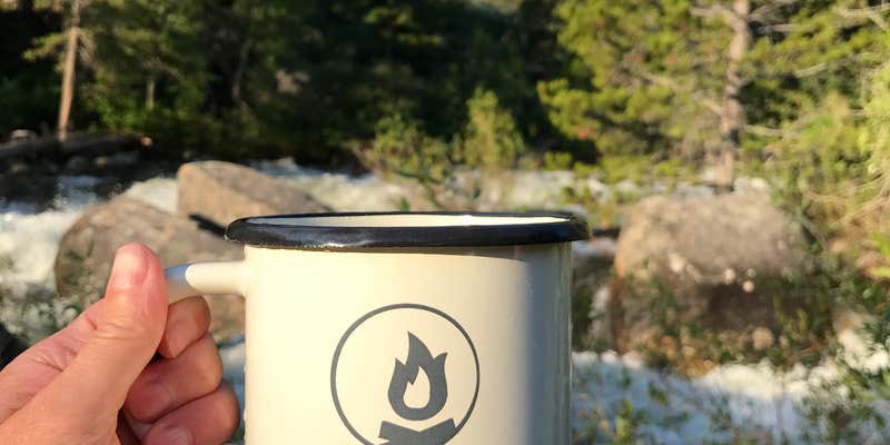 Camper submitted image from Popo Agie Campground — Sinks Canyon State Park