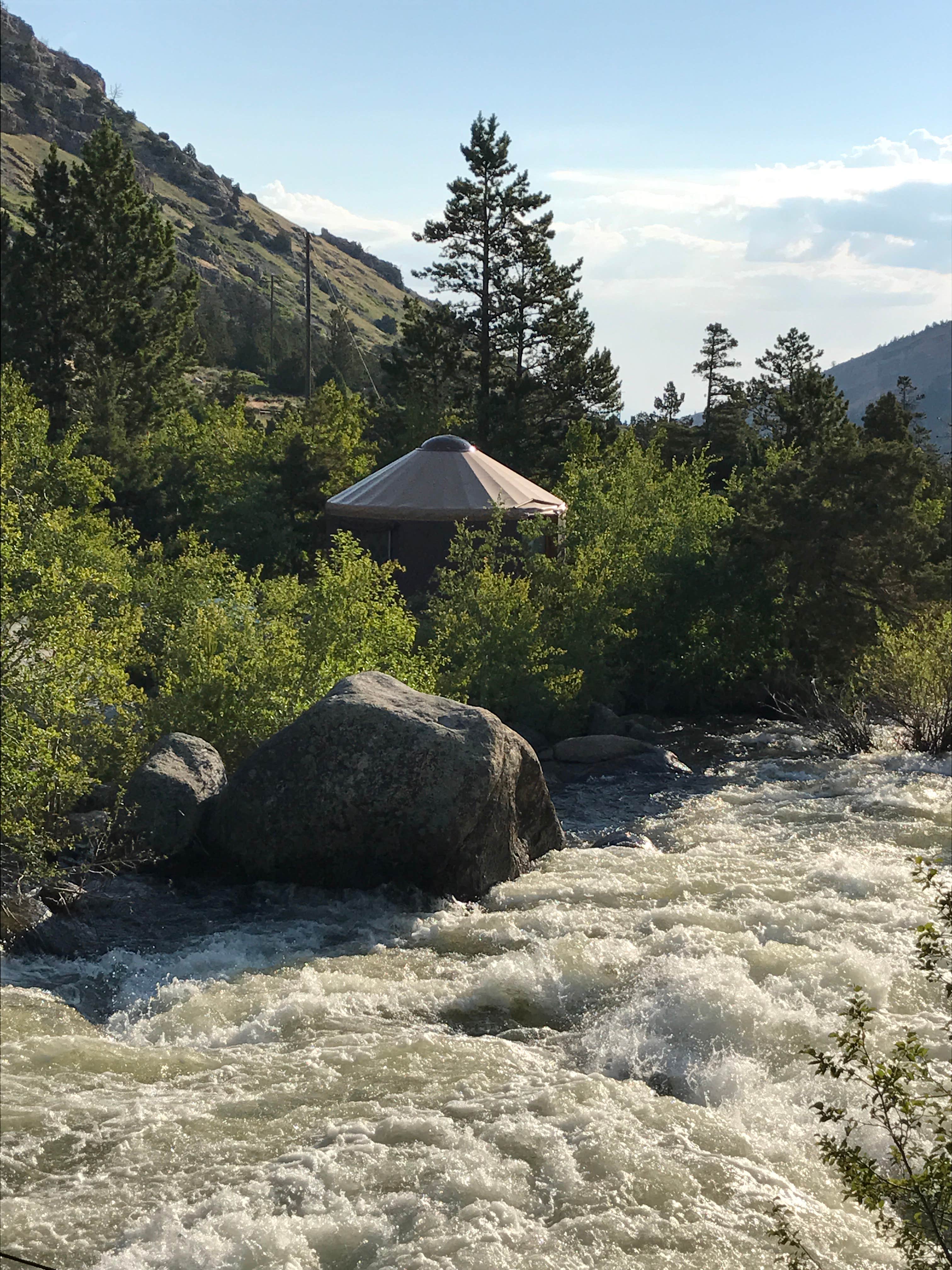 Camper submitted image from Popo Agie Campground — Sinks Canyon State Park - 2