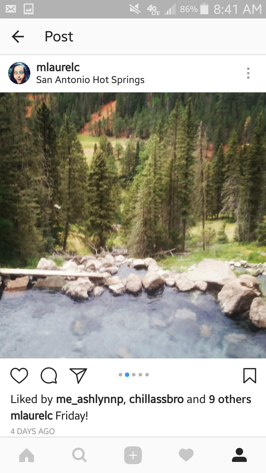 Camper submitted image from Jemez Falls Campground - 5