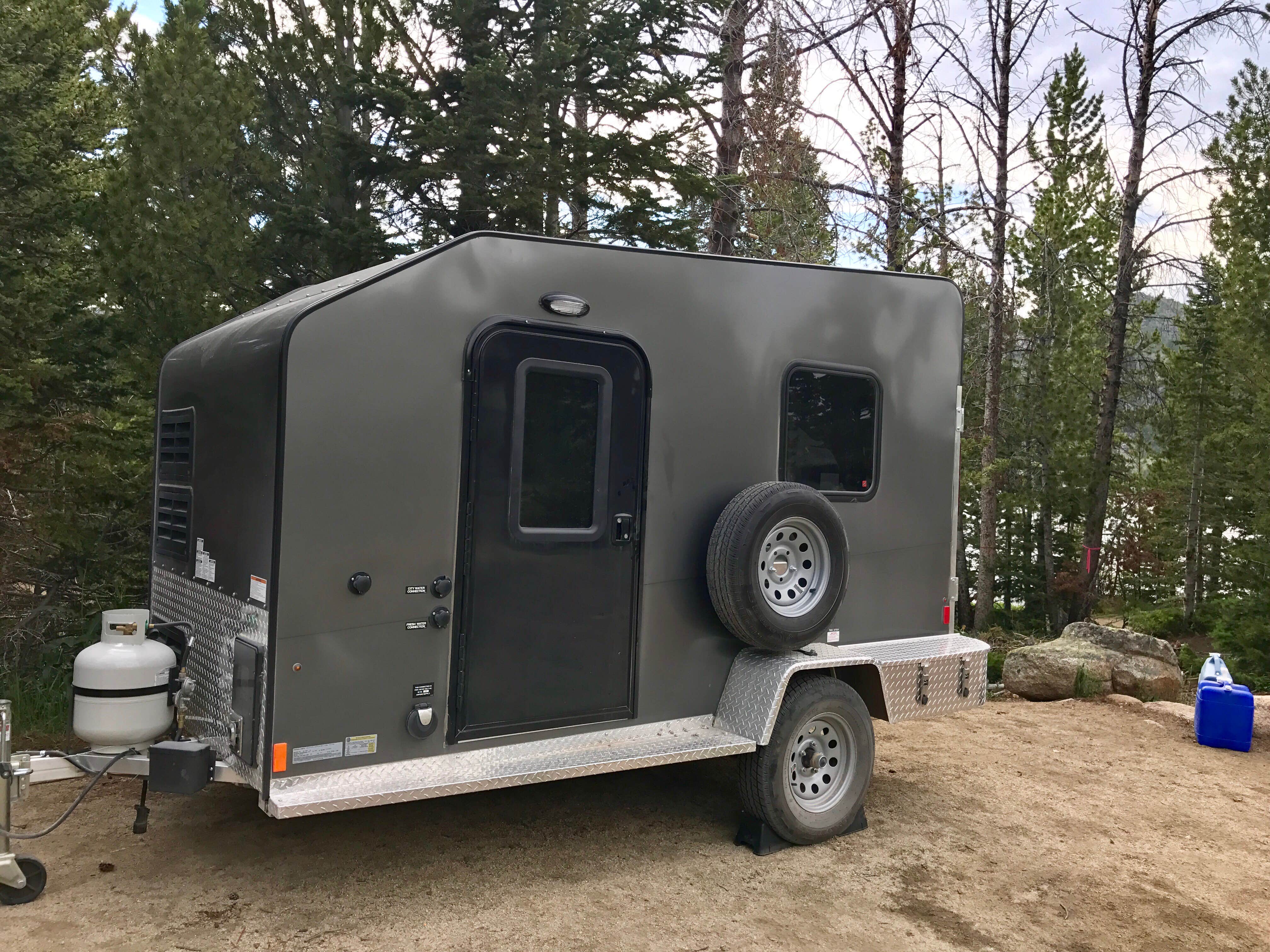 Carrie C.'s photo of rv camping at Louis Lake Campground near Lander, WY