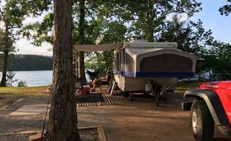 Alicia B.'s photo of rv camping at Fairview Campground — Tims Ford State Park near Shiloh, TN
