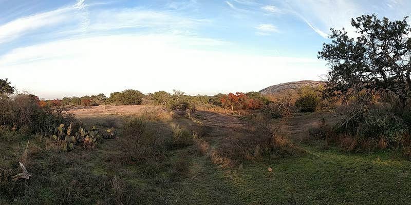 Camper submitted image from Moss Lake Area — Enchanted Rock State Natural Area