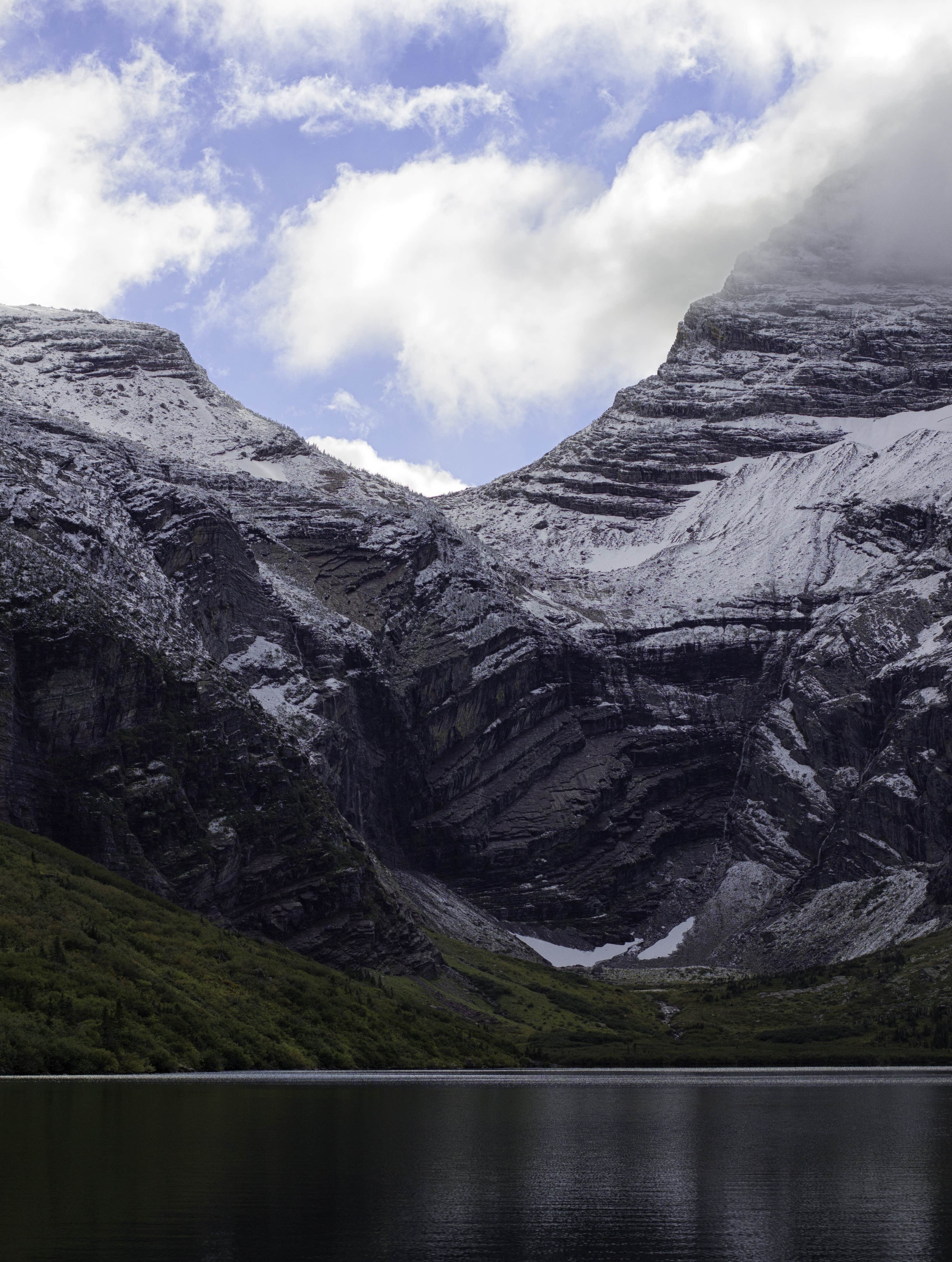 Camper-submitted photo at Gunsight Lake Wilderness Campsite — Glacier National Park near West Glacier, MT