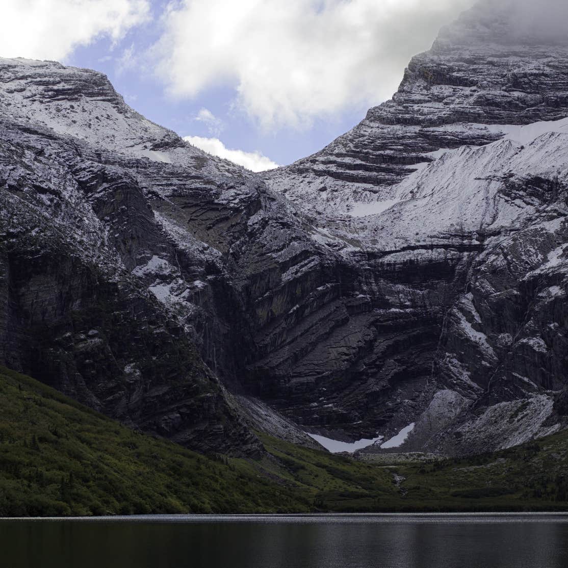 Gunsight Lake Wilderness Campsite — Glacier National Park Siyeh Bend, MT