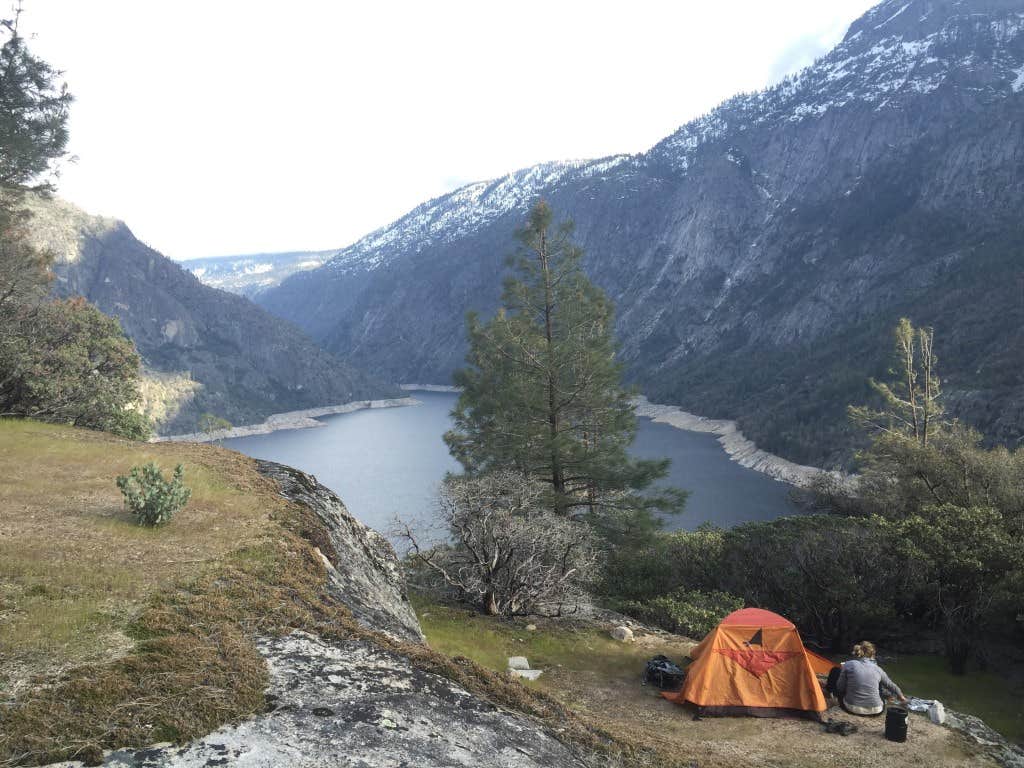 Camping near White Wolf Campground — Yosemite National Park: Hetch Hetchy Backpacker's Campground — Yosemite National Park, Mather, California