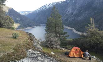 Camping near White Wolf Campground — Yosemite National Park: Hetch Hetchy Backpacker's Campground — Yosemite National Park, Mather, California