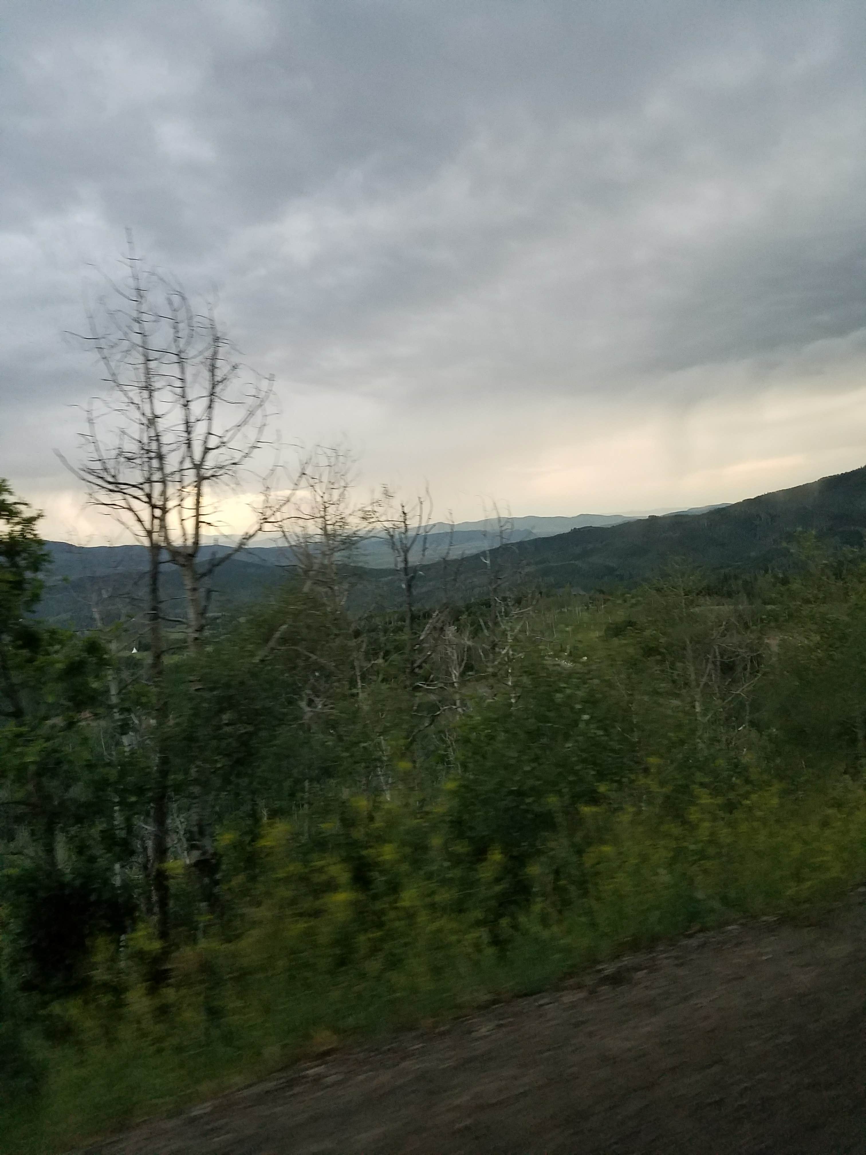 Storms rolling threw