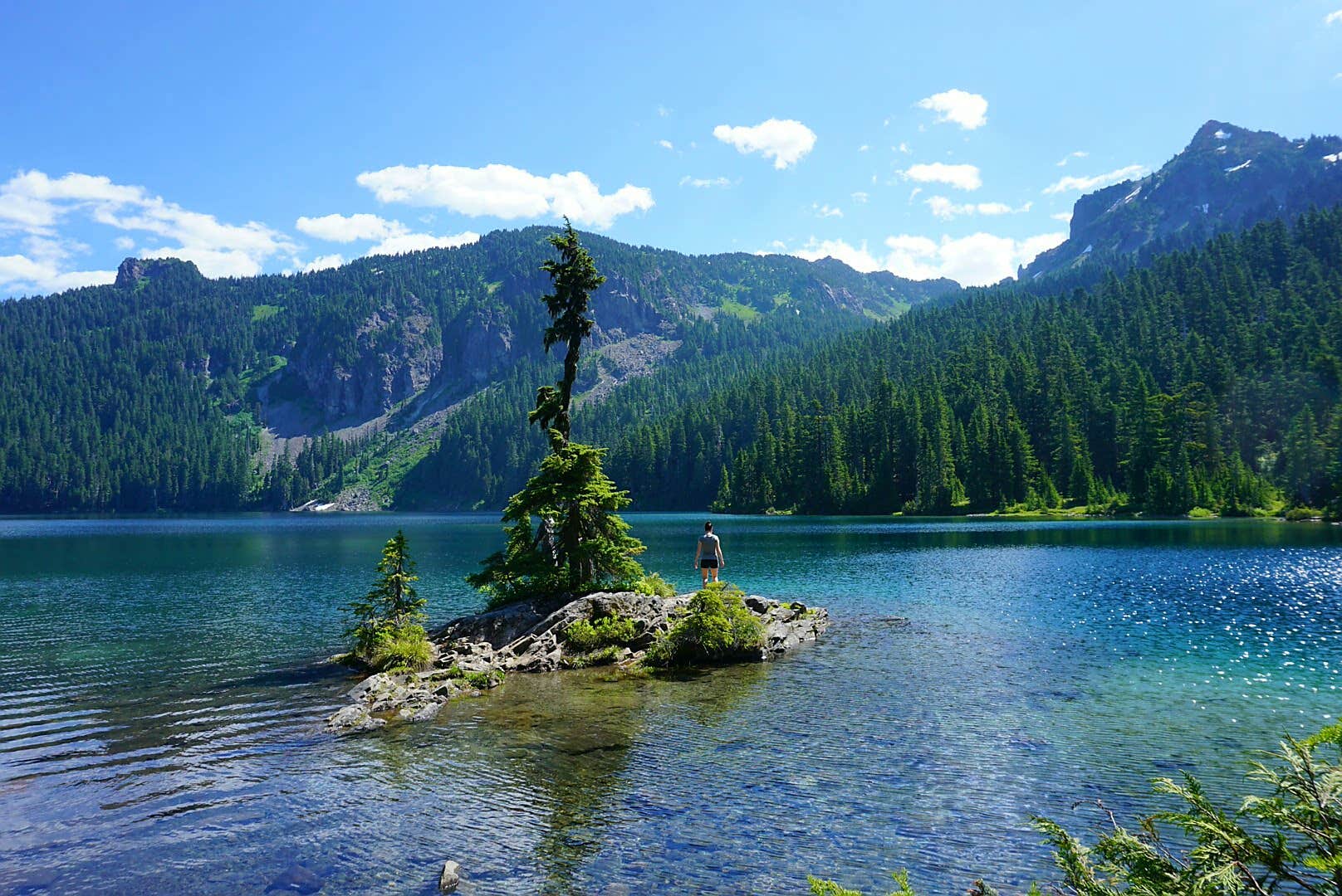 Camper submitted image from Mowich Lake Campground — Mount Rainier National Park - 2