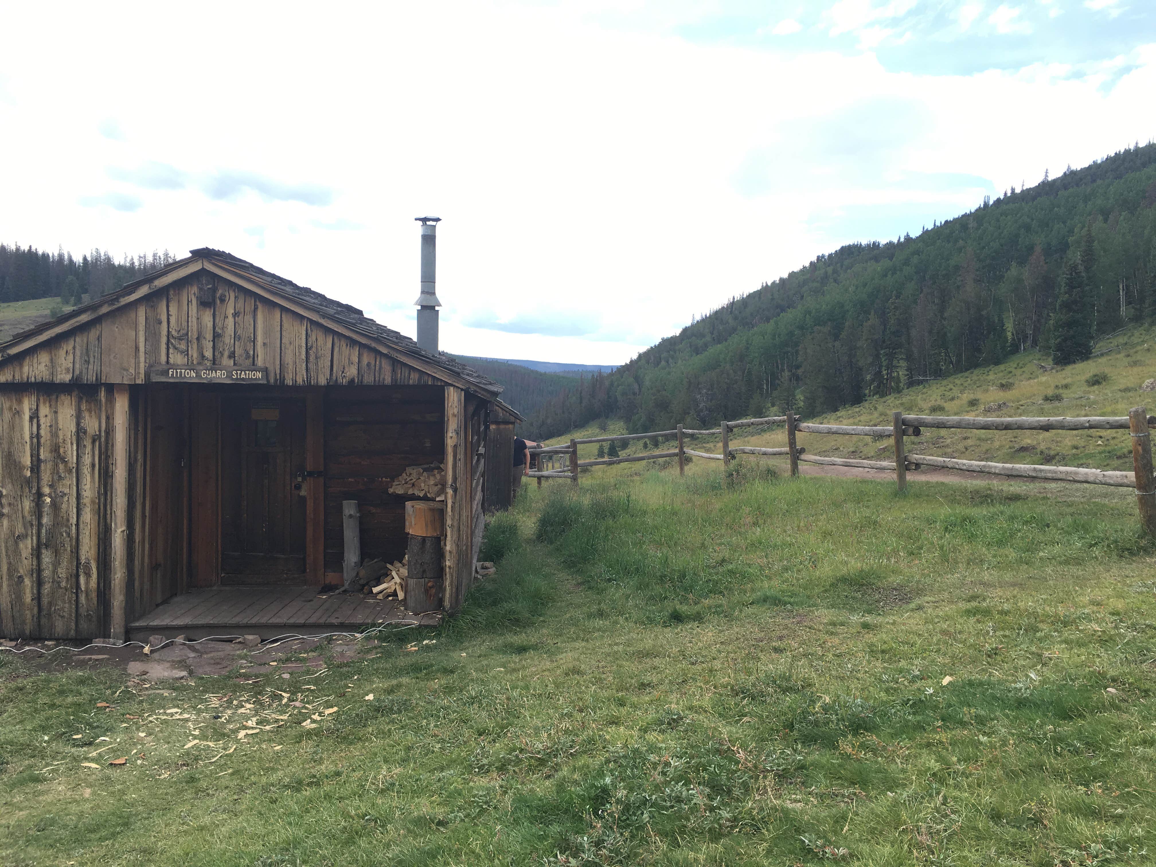 Andrew R.'s photo of a cabin at Fitton Guard Station Cabin near La Jara, CO